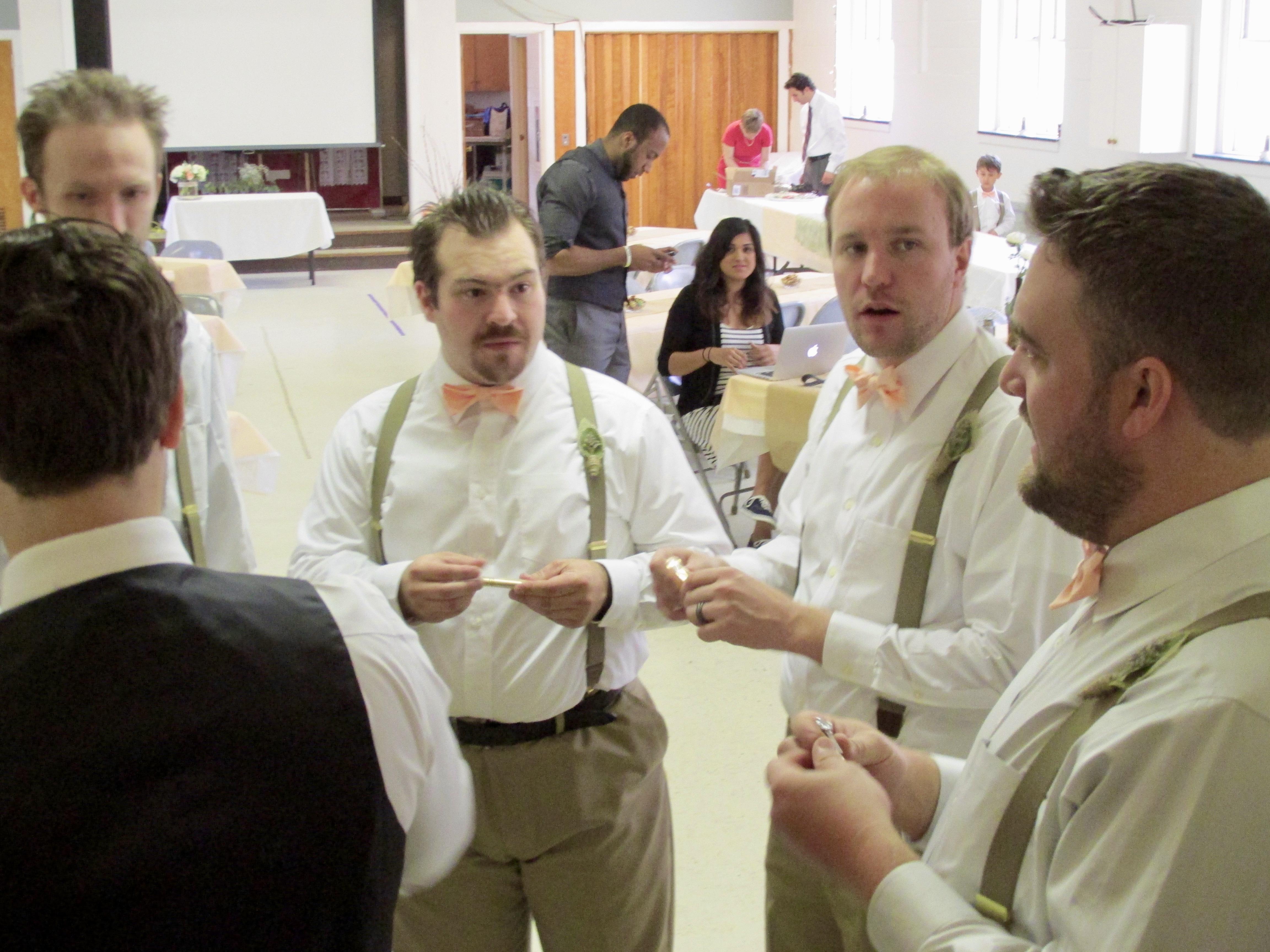 At Jesse’s wedding