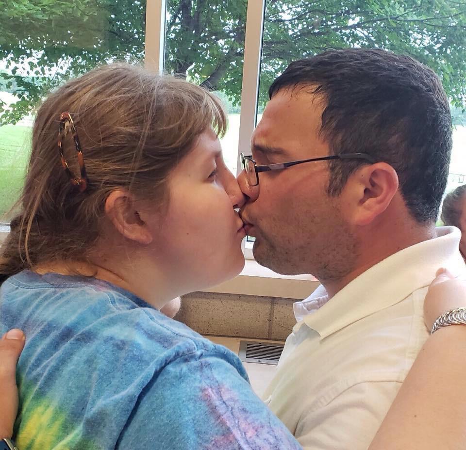 Dimas and his girlfriend, Kay…