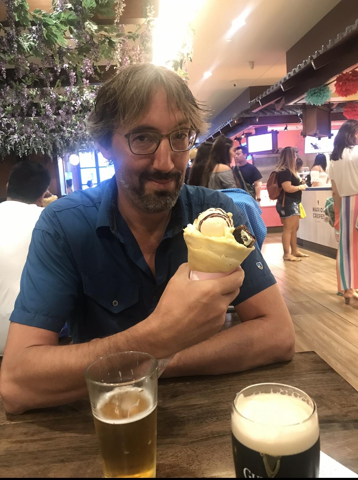 Ice cream for dinner