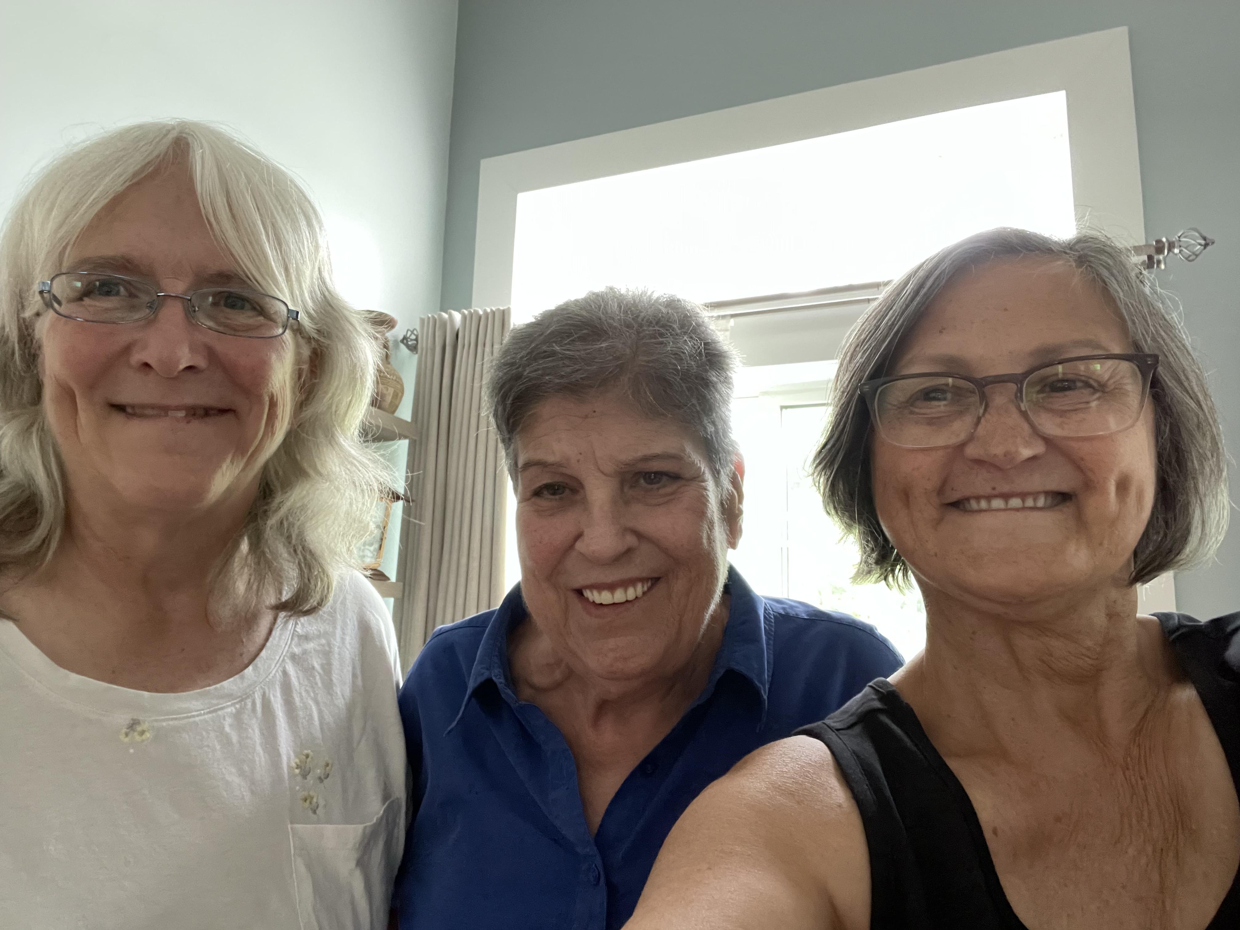 Dot, Donna and I got to have …