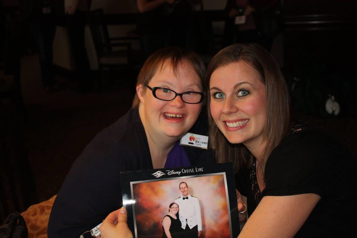 Bev and Dawn visiting about B…