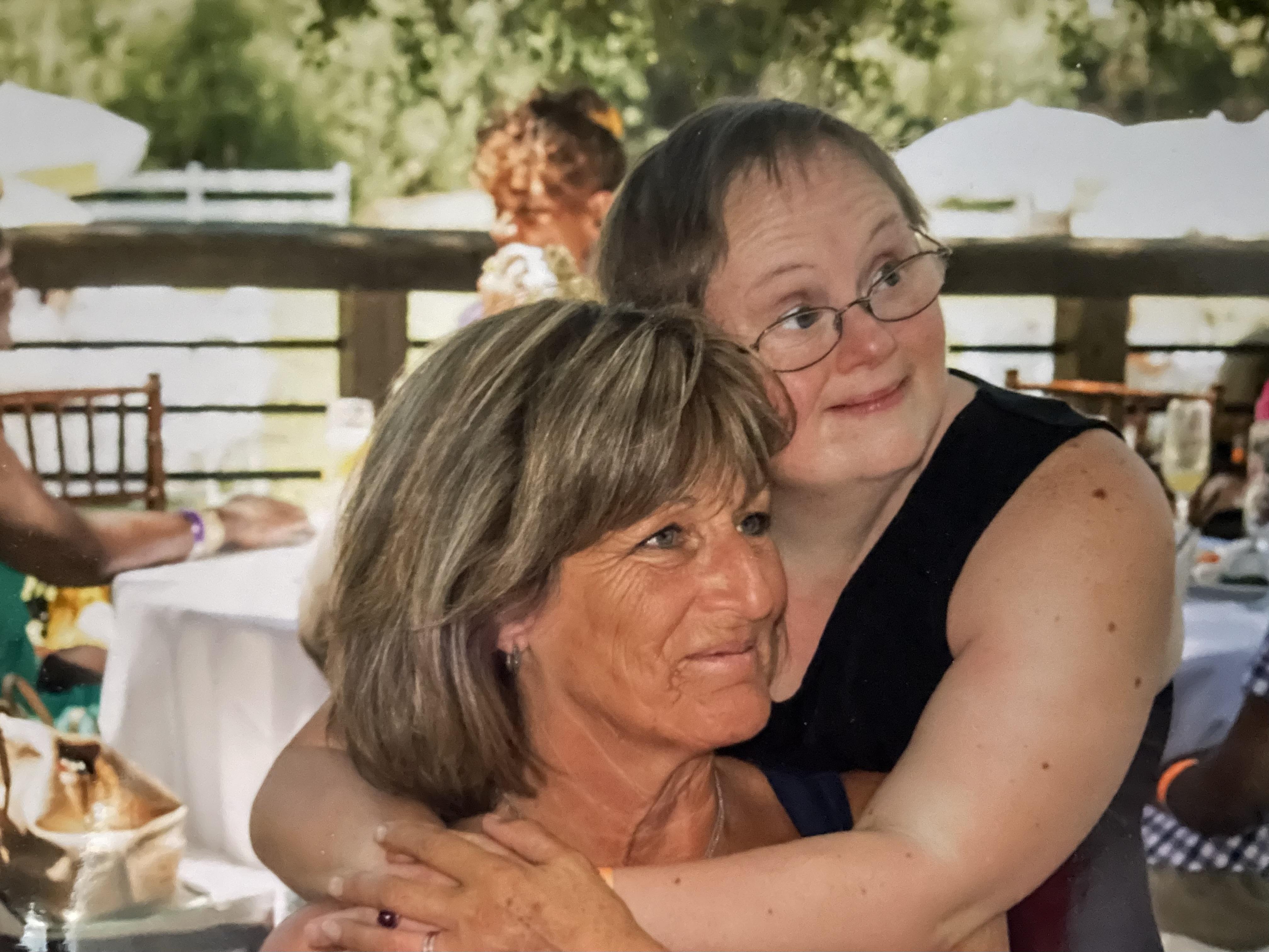 Bev and I, Mothers Day. We bo…