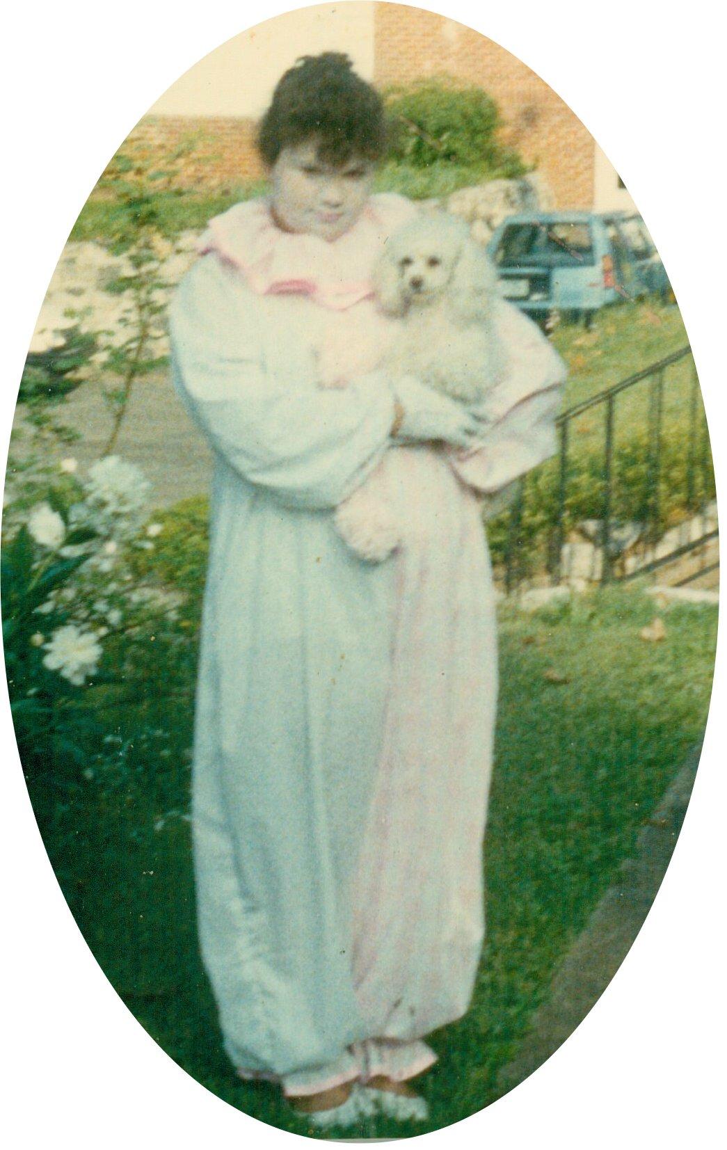 dressed as a clown to enterta…