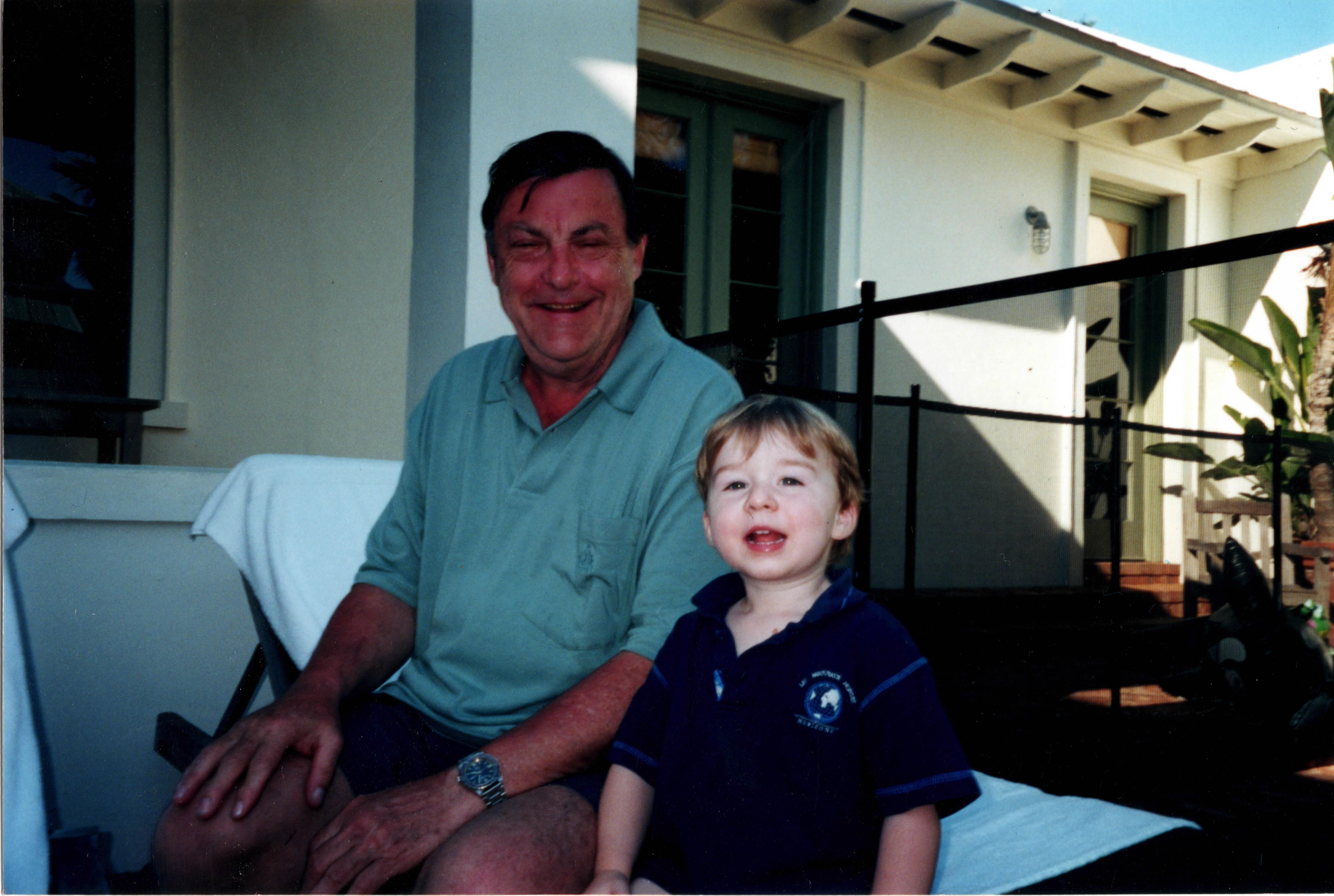 George and his grandson, Alex