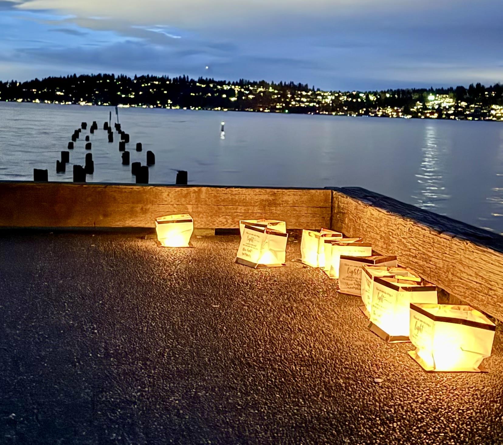 We had a candle lighting cere…