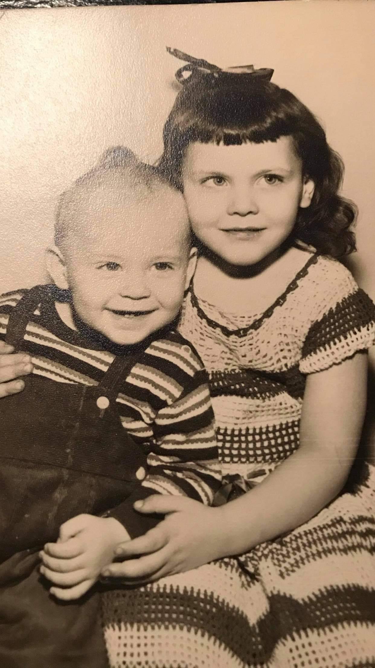 Judy & brother Bill Walker
