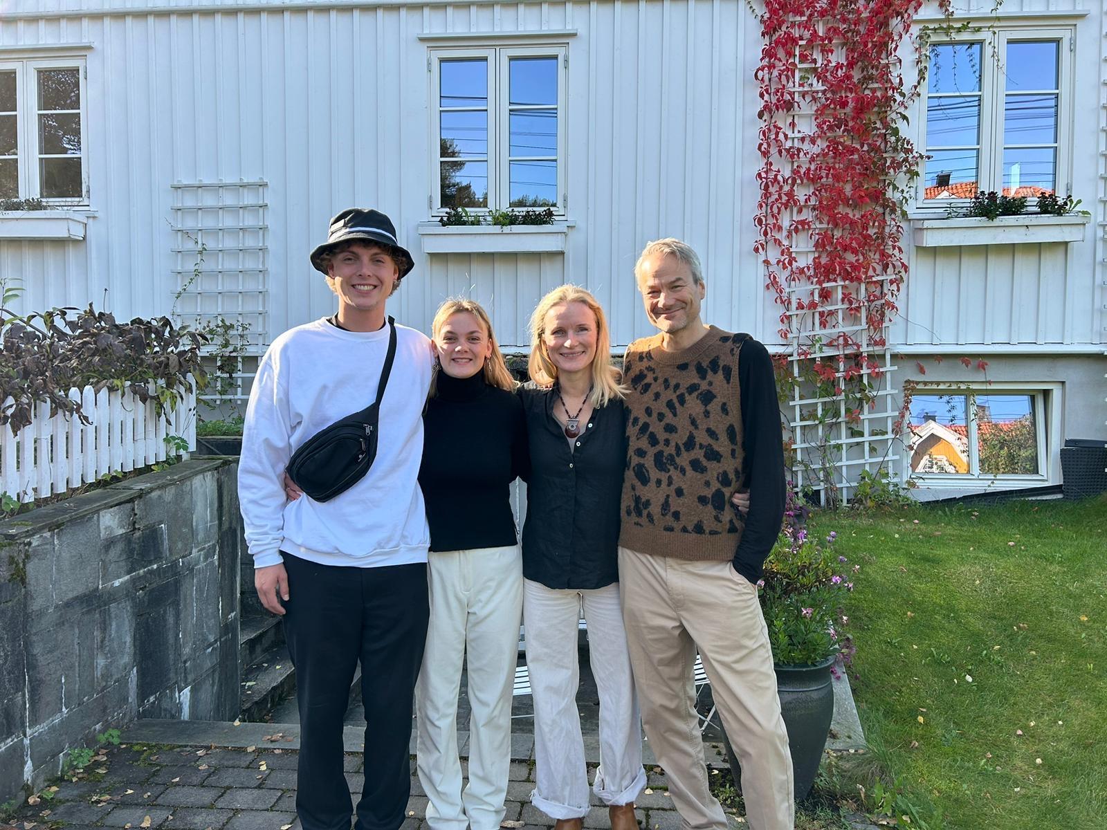 Anna and Owen visiting us in …