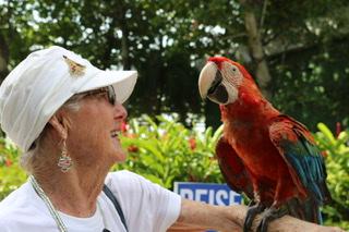 Always making new friends.
