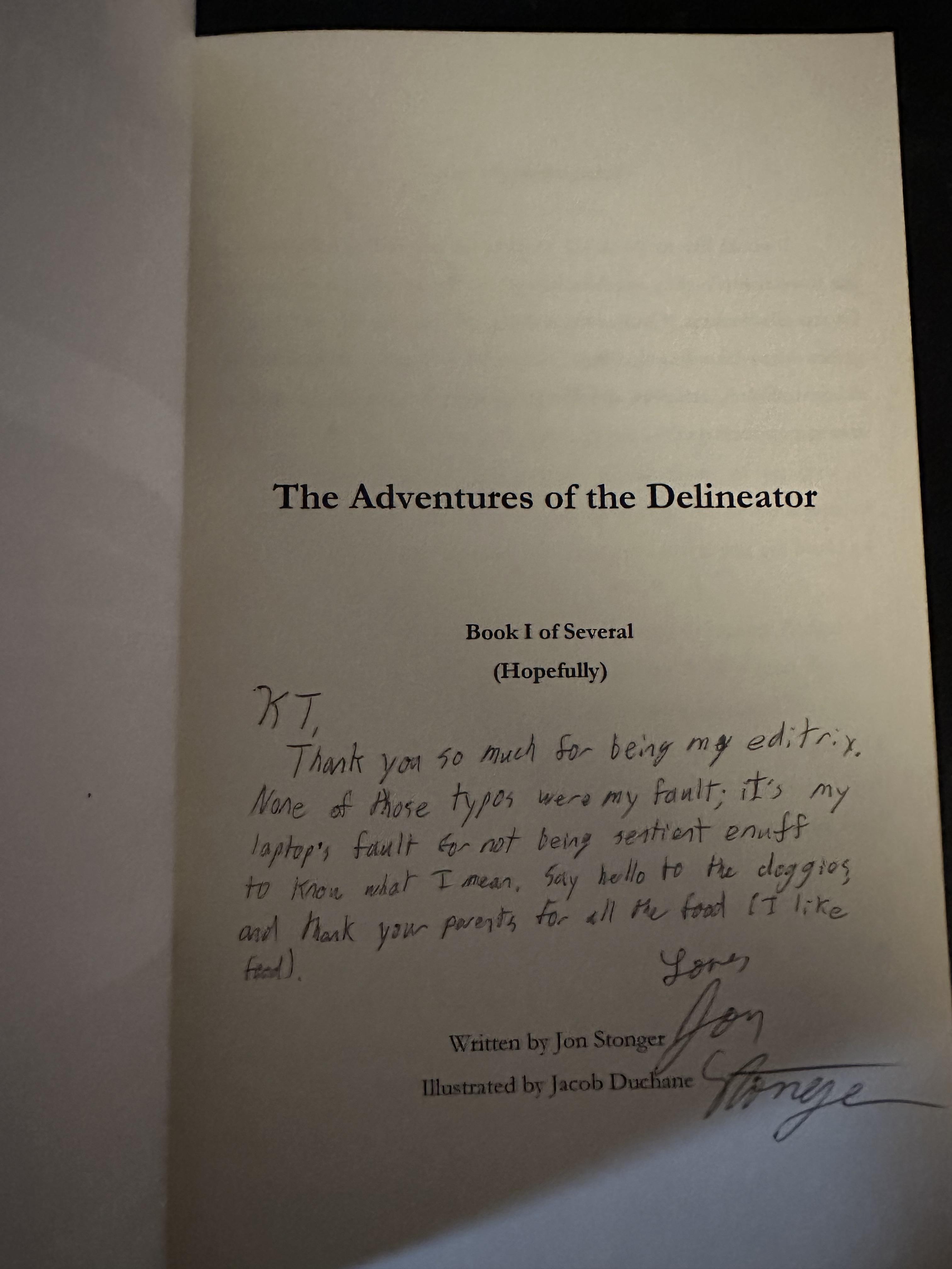The only book I managed to ge…