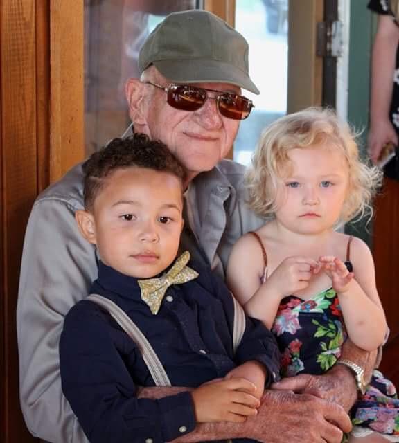 Papaw loved all the grandbabi…
