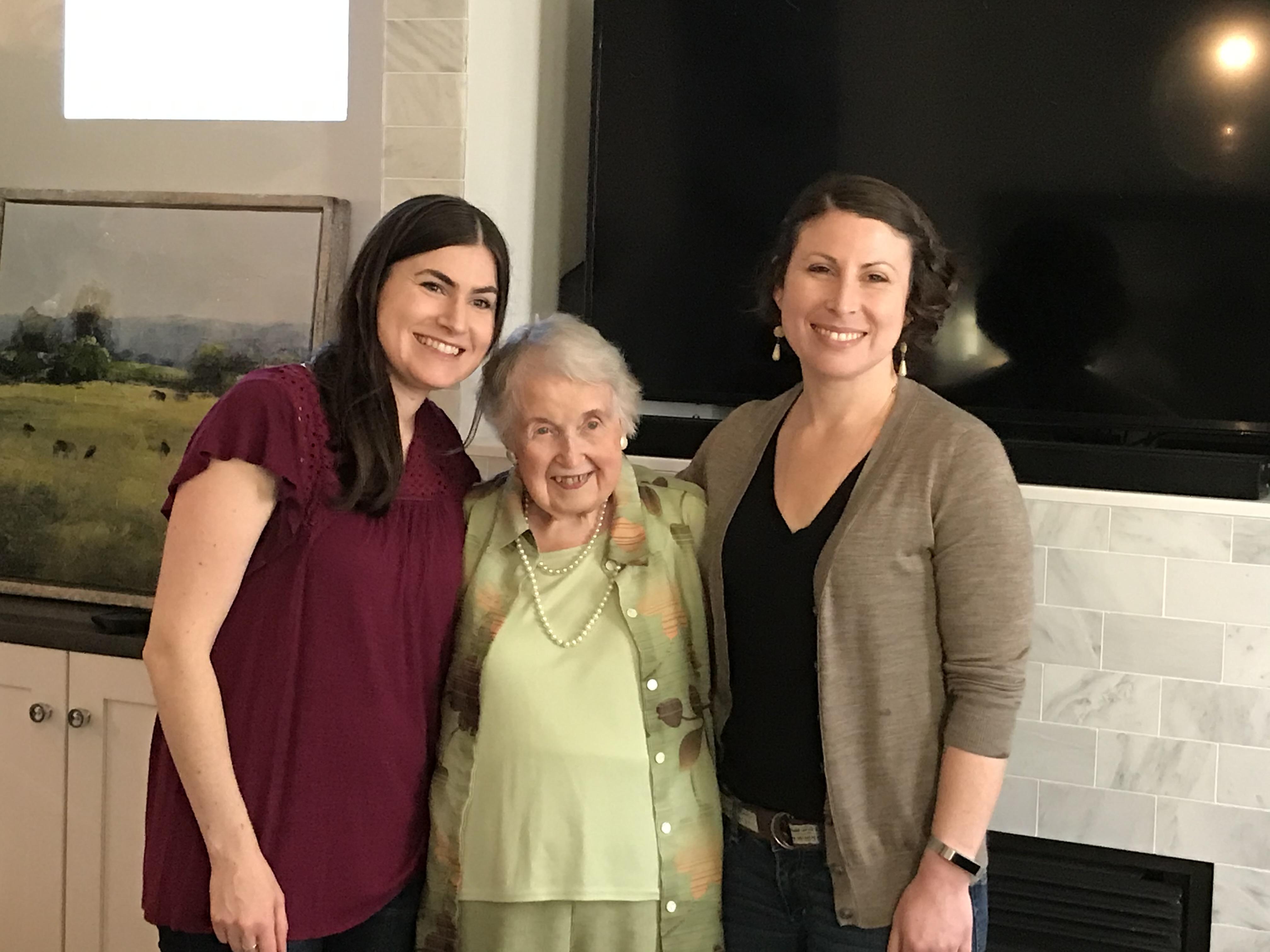 Sheila & Lindsey with Gra…
