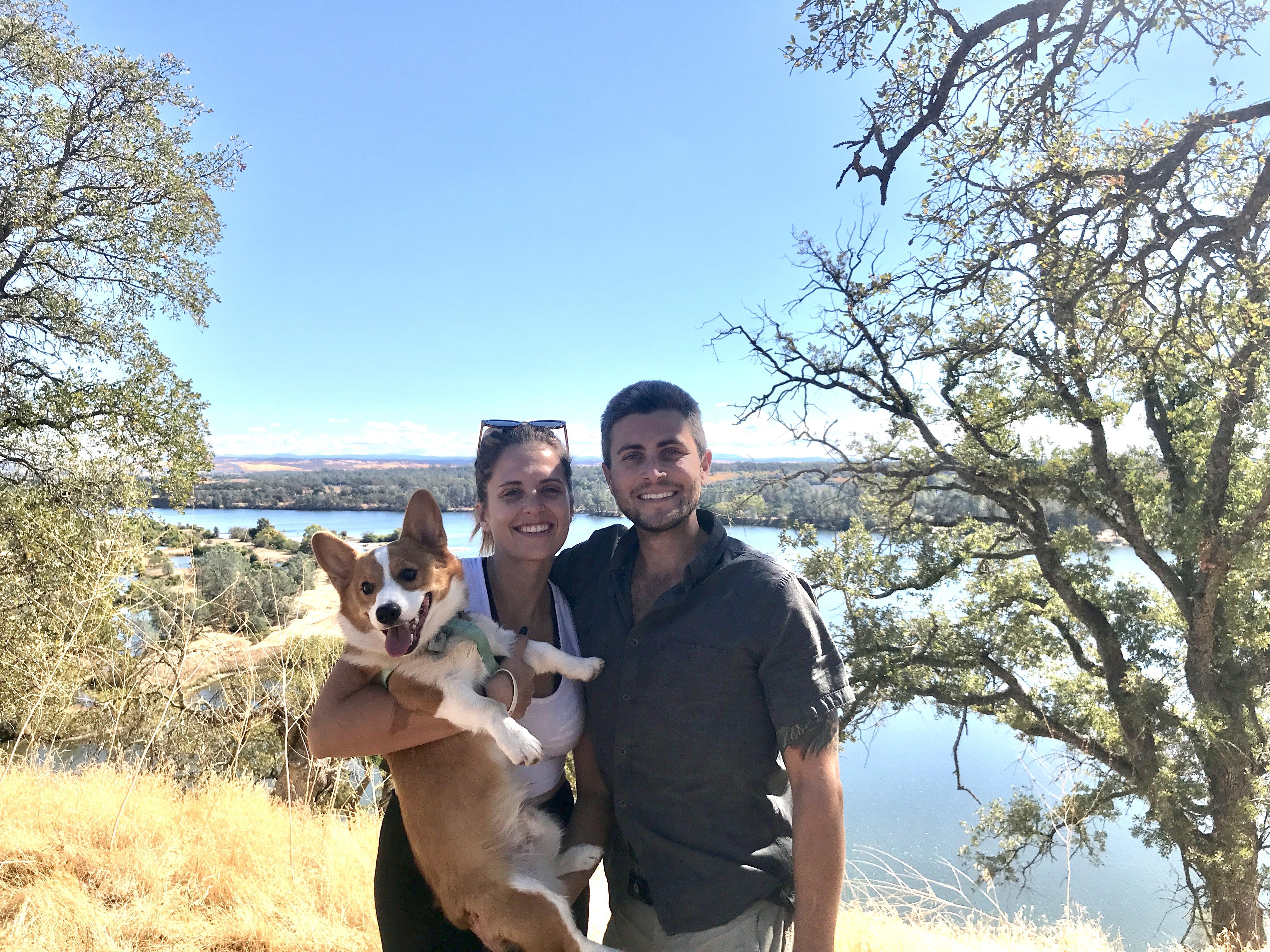 One of the many hikes we did …