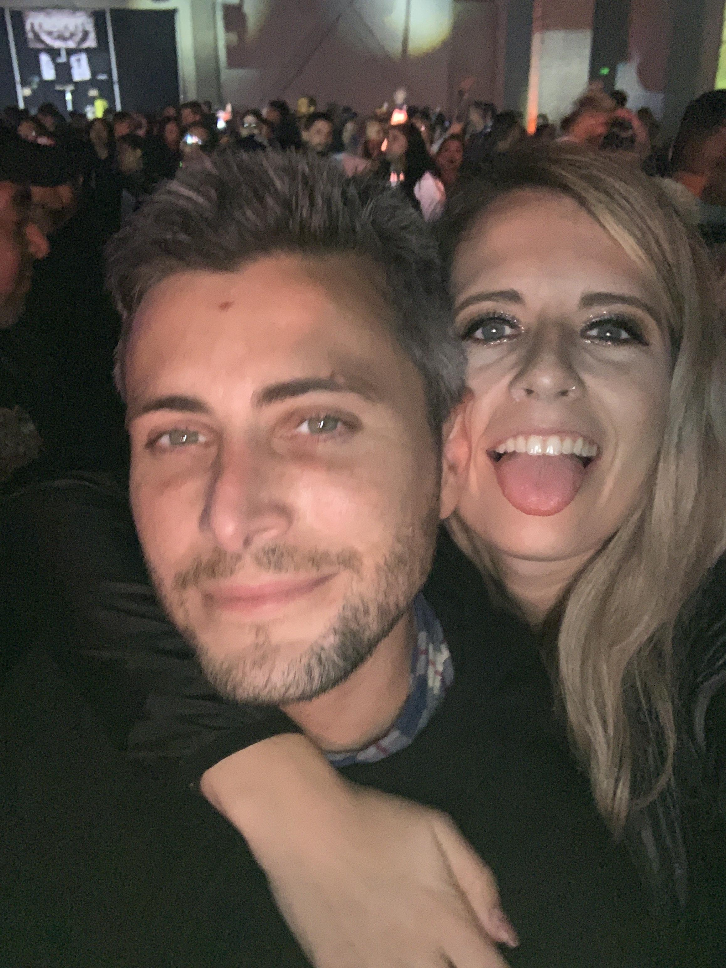 When we went to see Kaskade- …