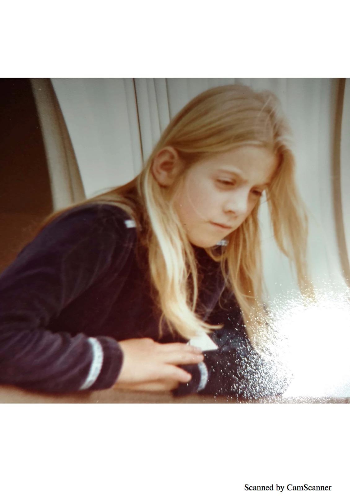 Meredith watching the fun dow…