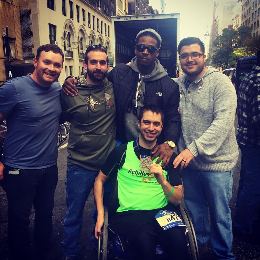 supporting Tom in the NYC Mar…