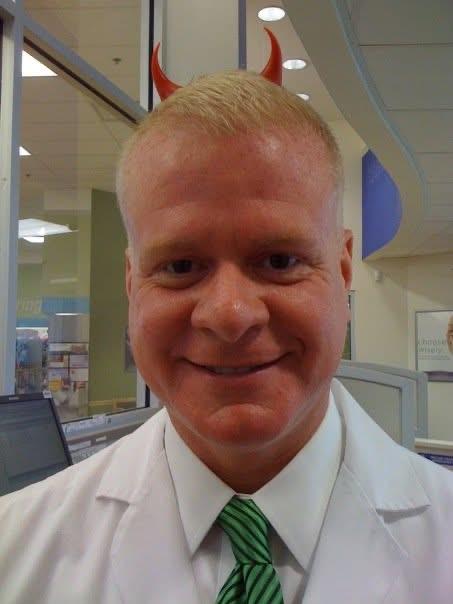 Always his favorite costume!!…