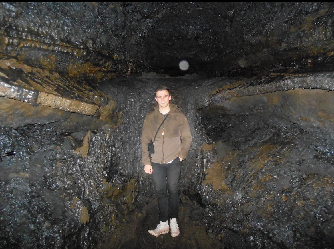 Volcanic cave