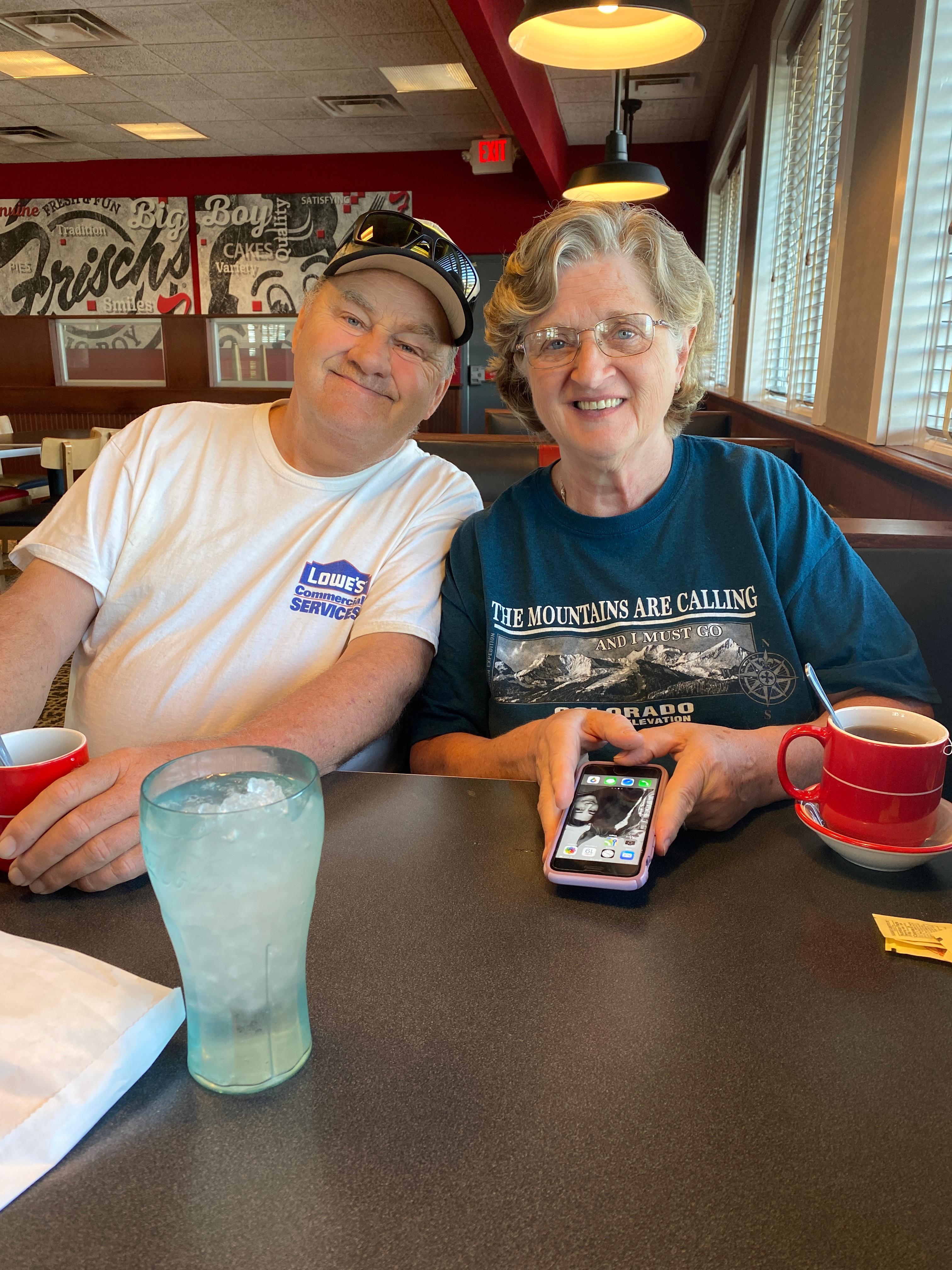 Dinner with the folks