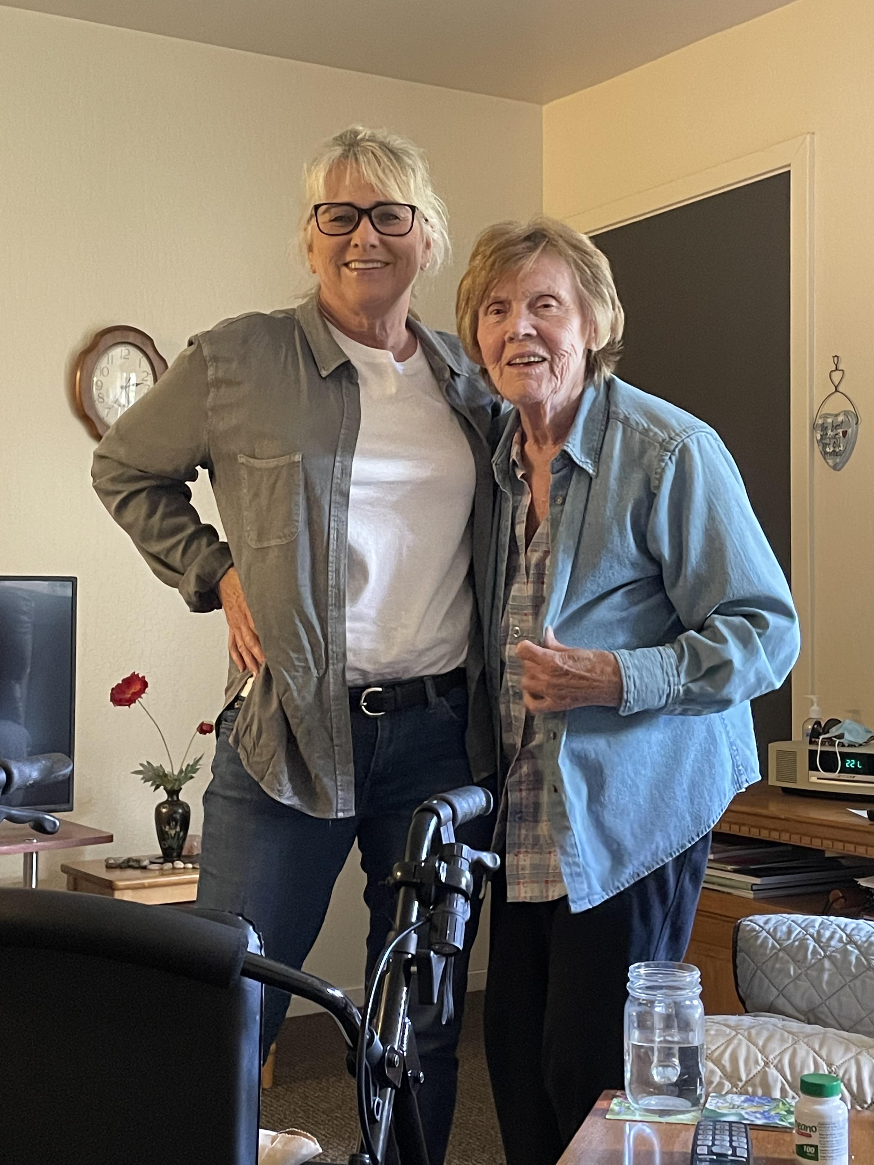 Erma with niece Dani