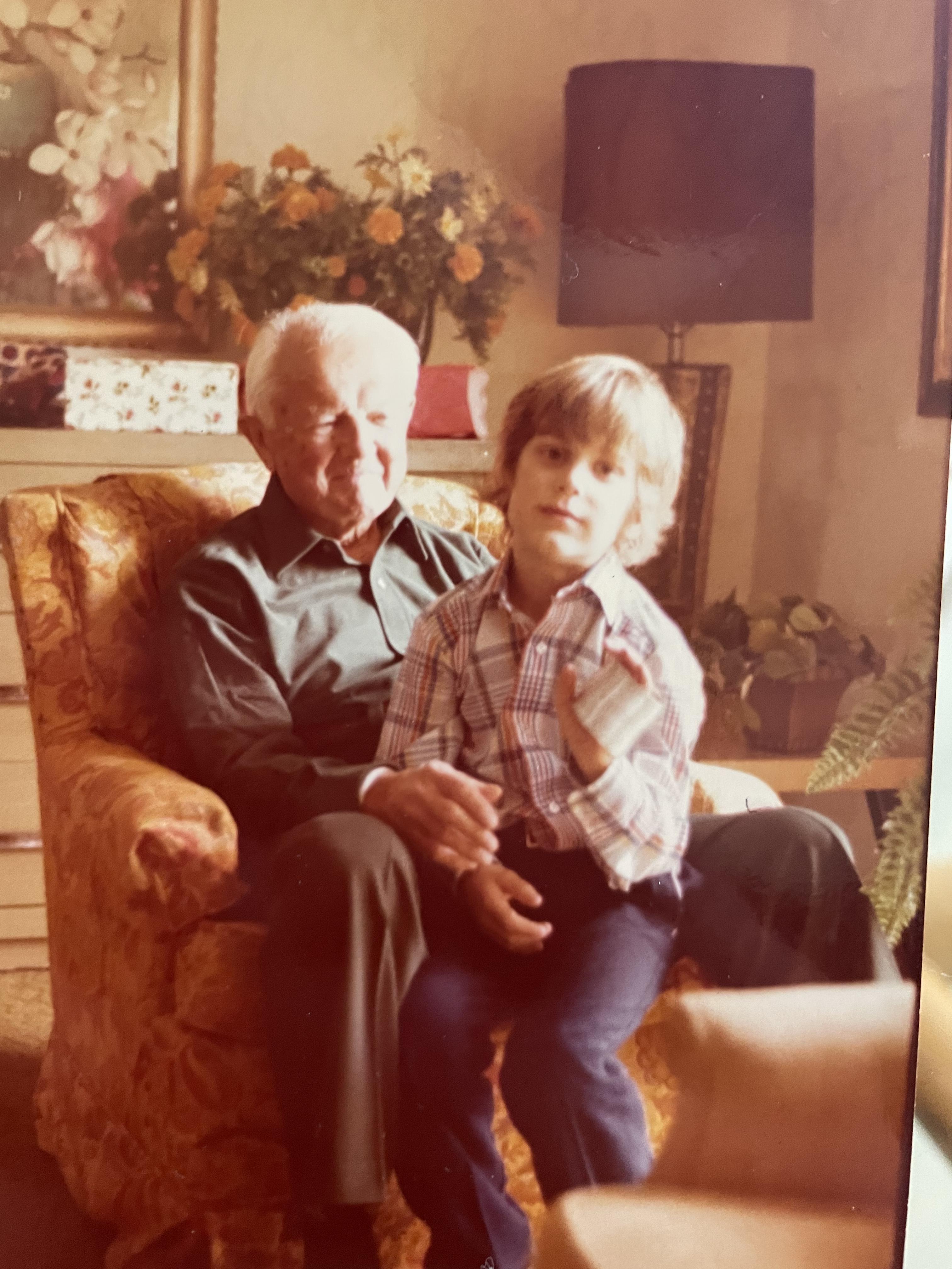 My dad and his great grandpa