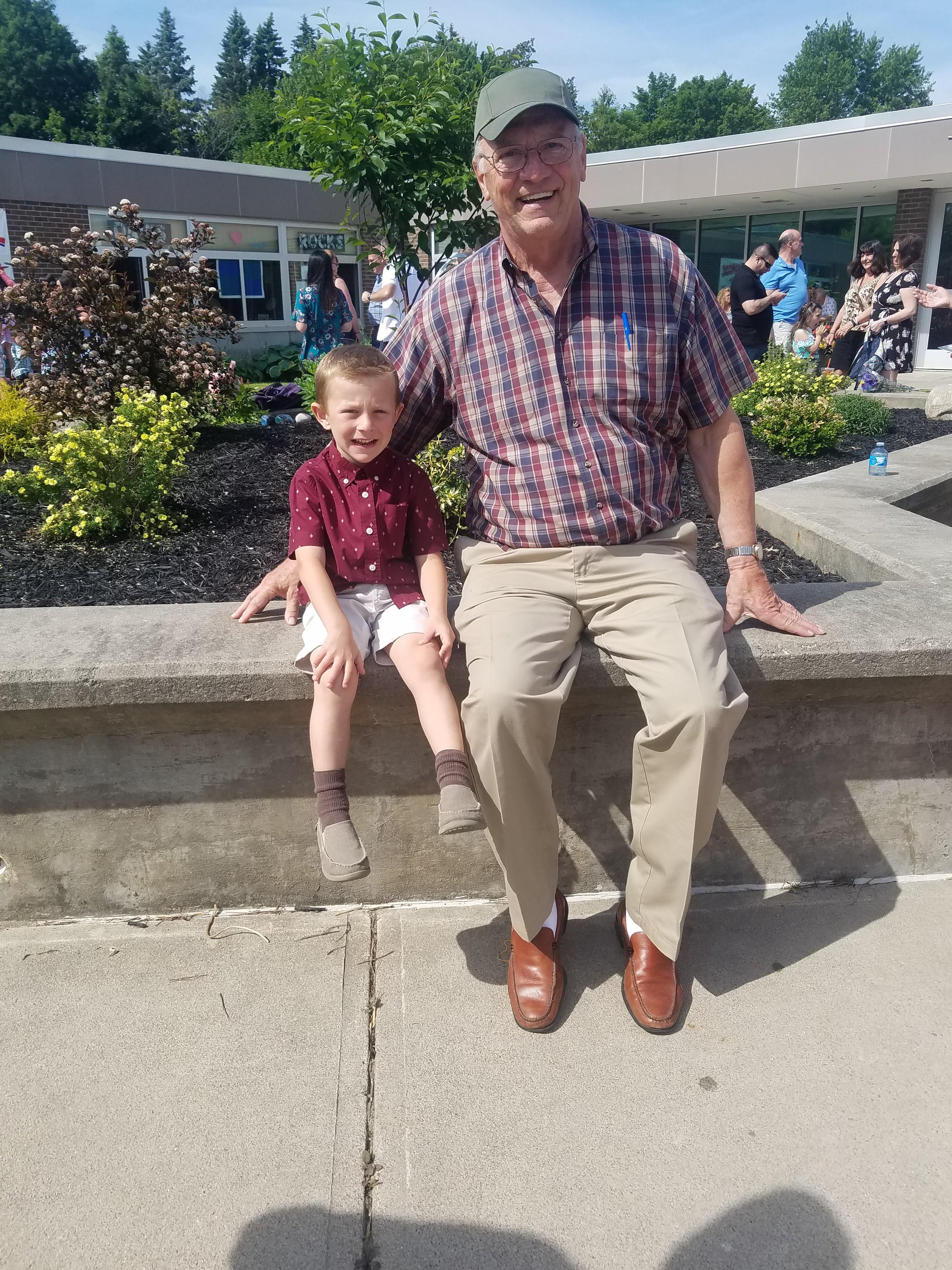 Kade’s kindergarten graduation