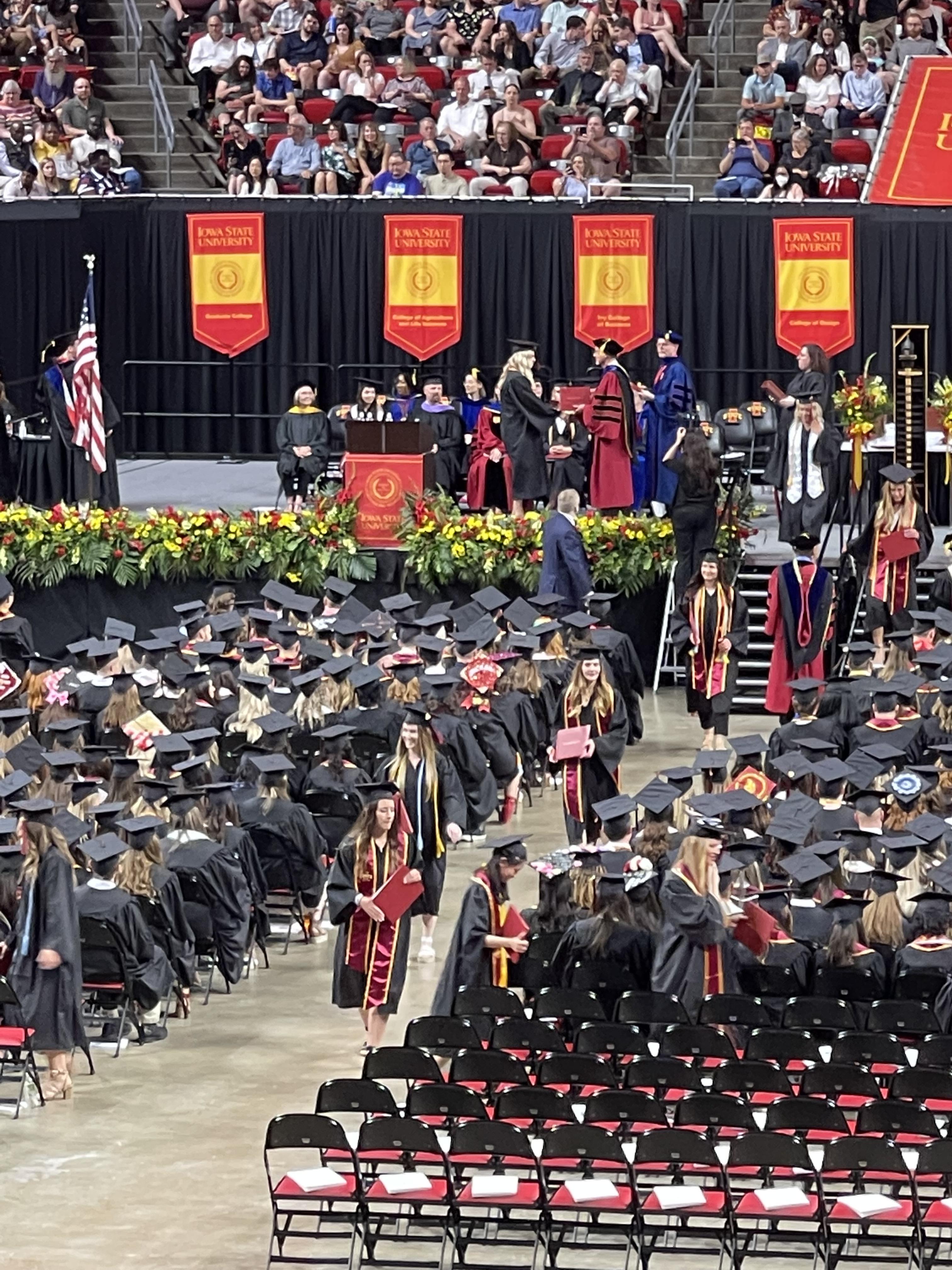 Our daughter graduated colleg…