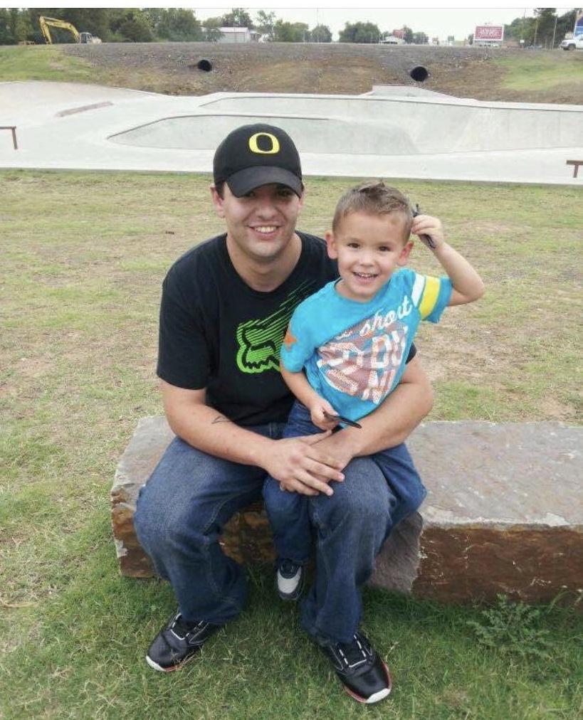 Timmy and his first born Kolb…