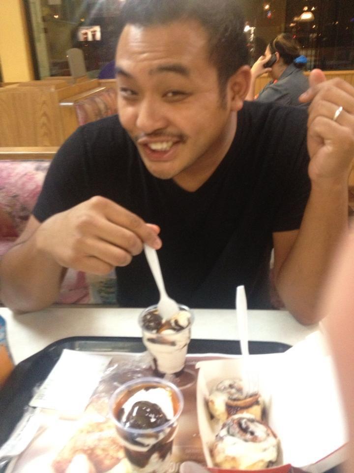 Satisfying his cravings and l…