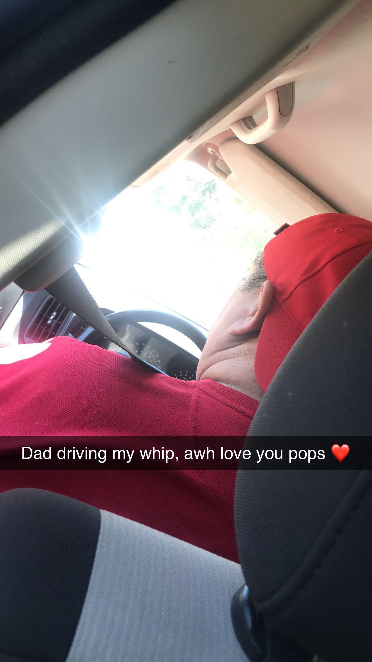 Picked up dad, and drove my f…