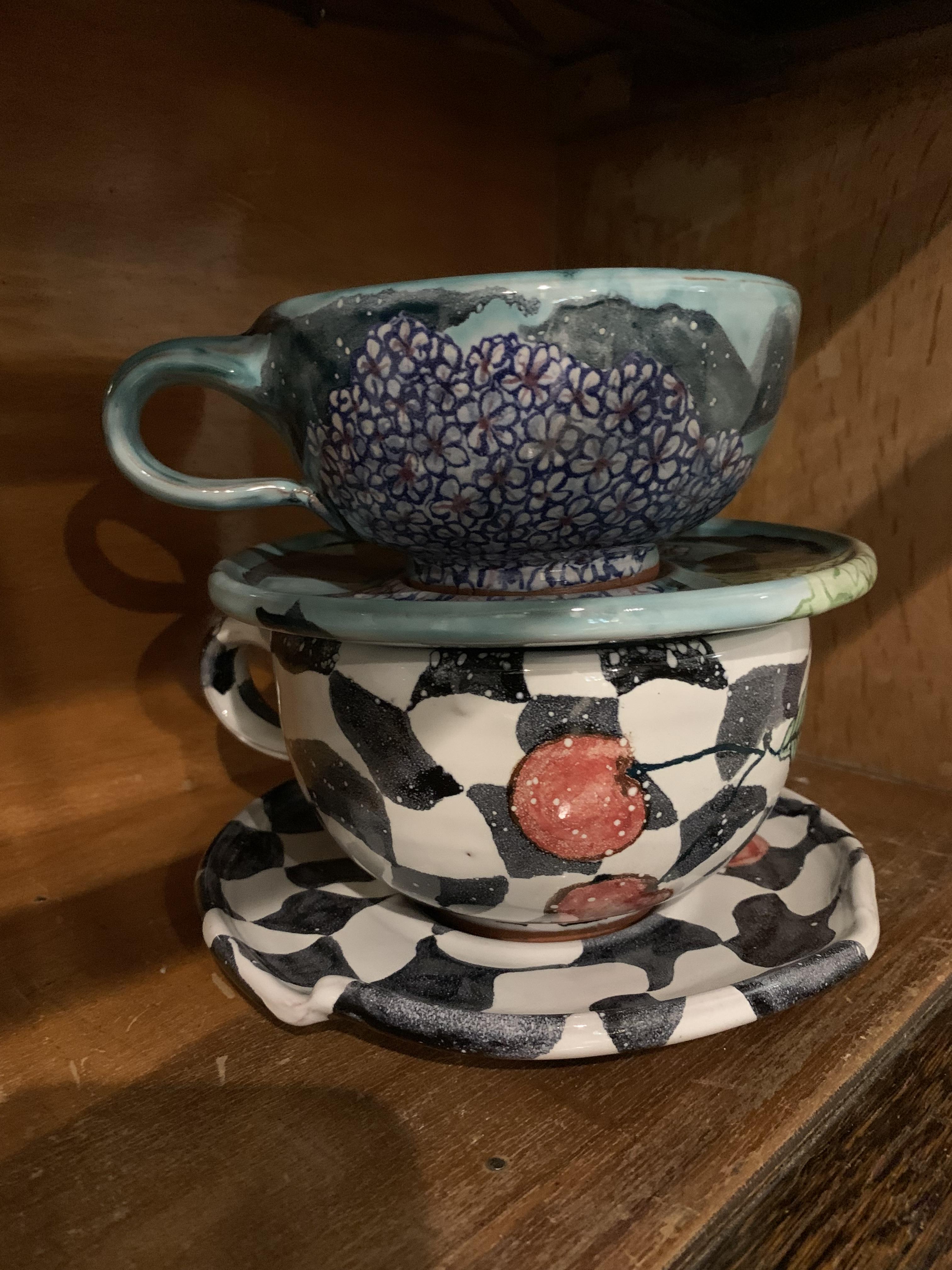 Cheery cherry and hydrangea s…