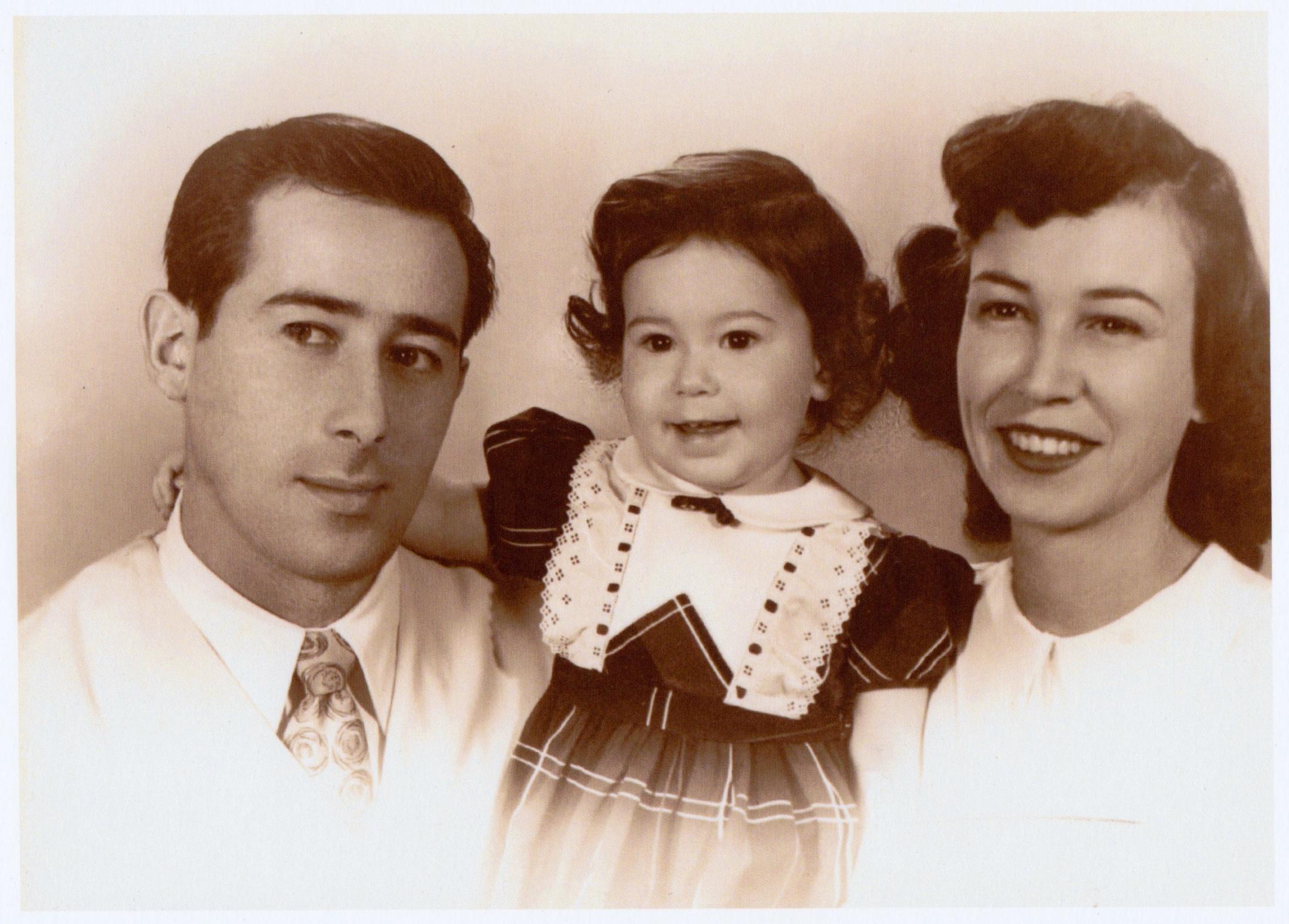 Linda P with her mom and dad.…