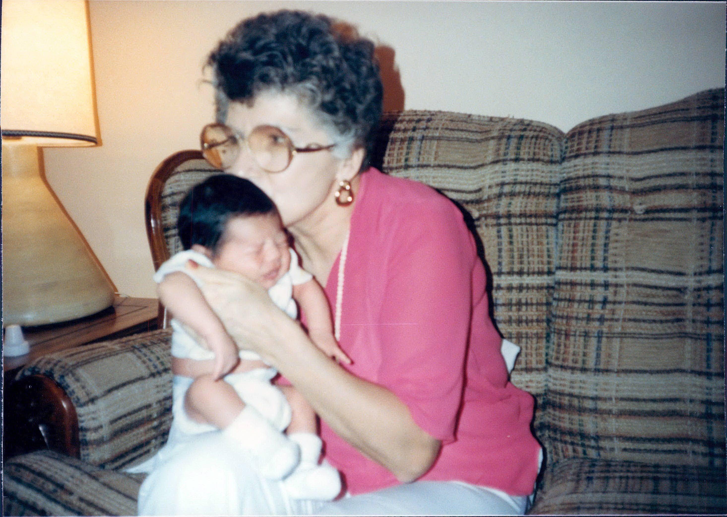 Grandma Dee with Jeremy