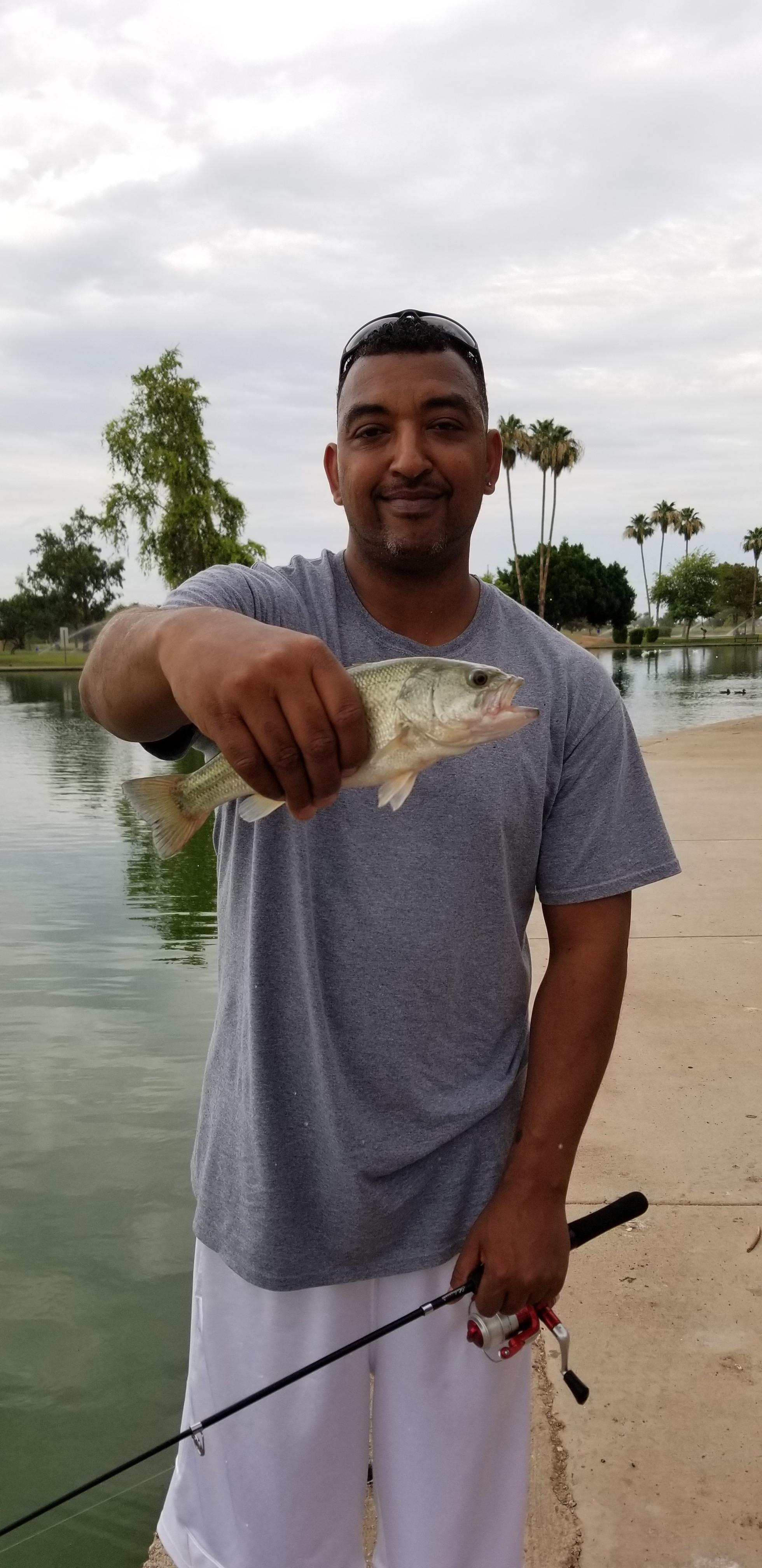 Fishing at the park