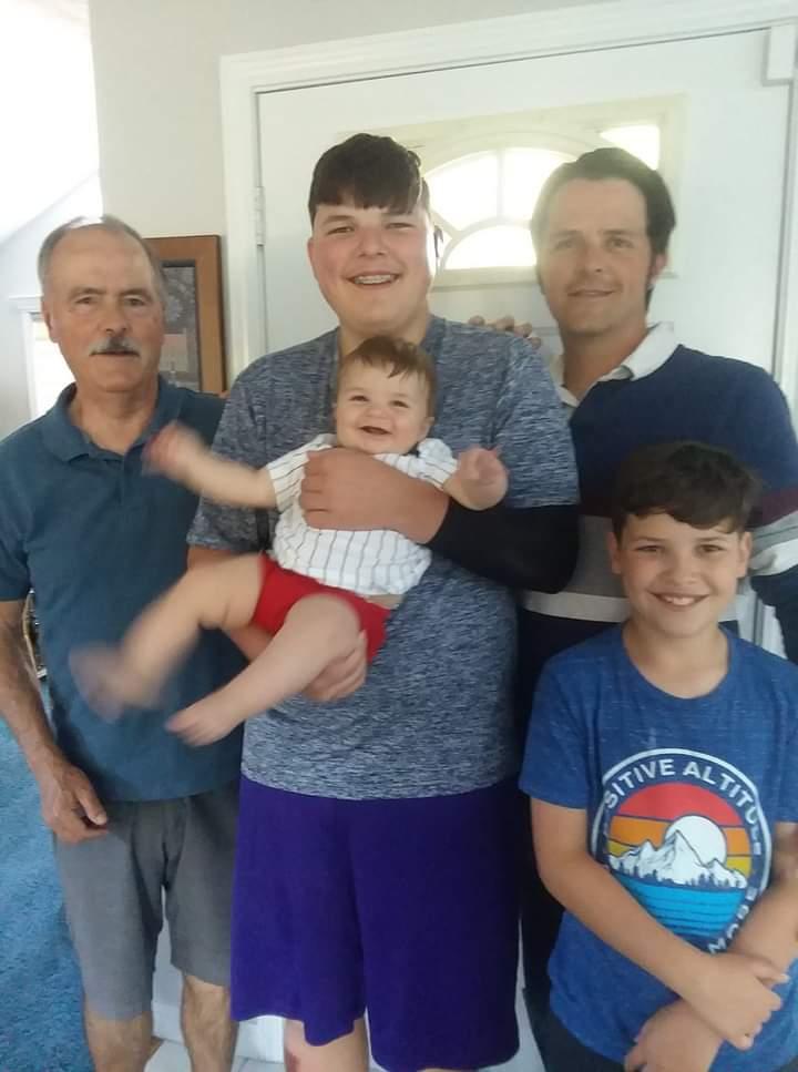 Papa and his boys