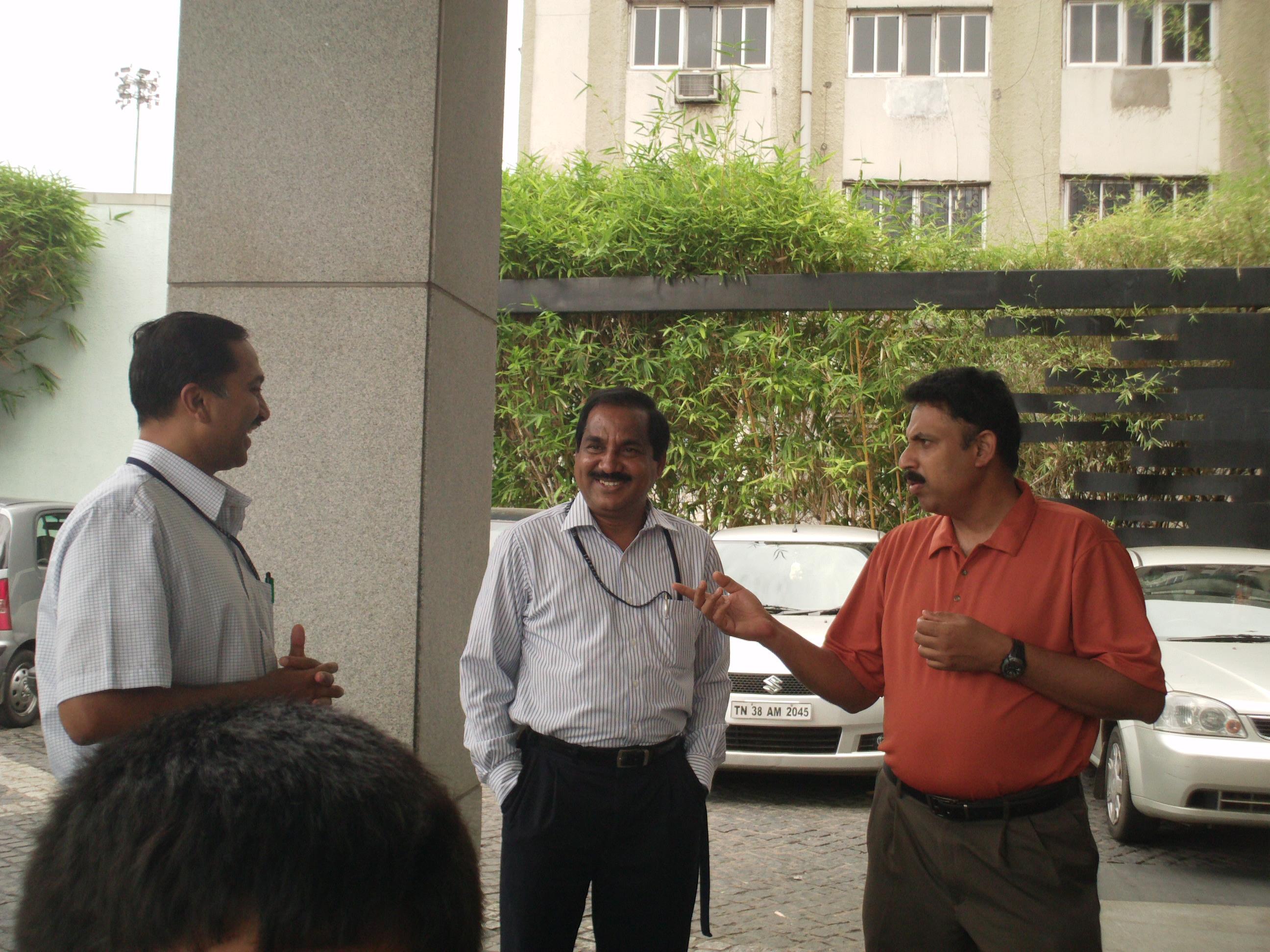 Niranjan with Jojo and his bu…