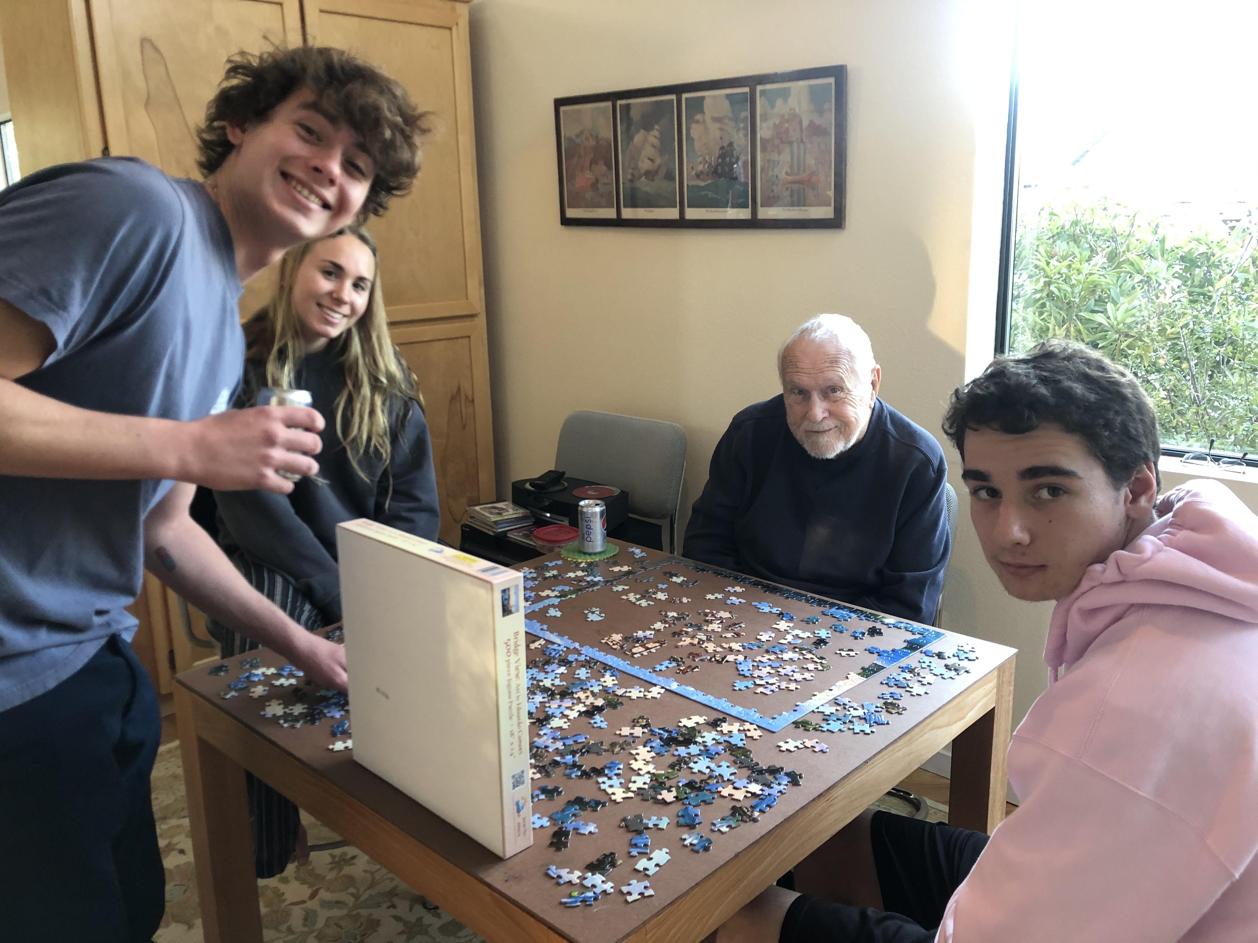Puzzles at Lyle and Patty's h…