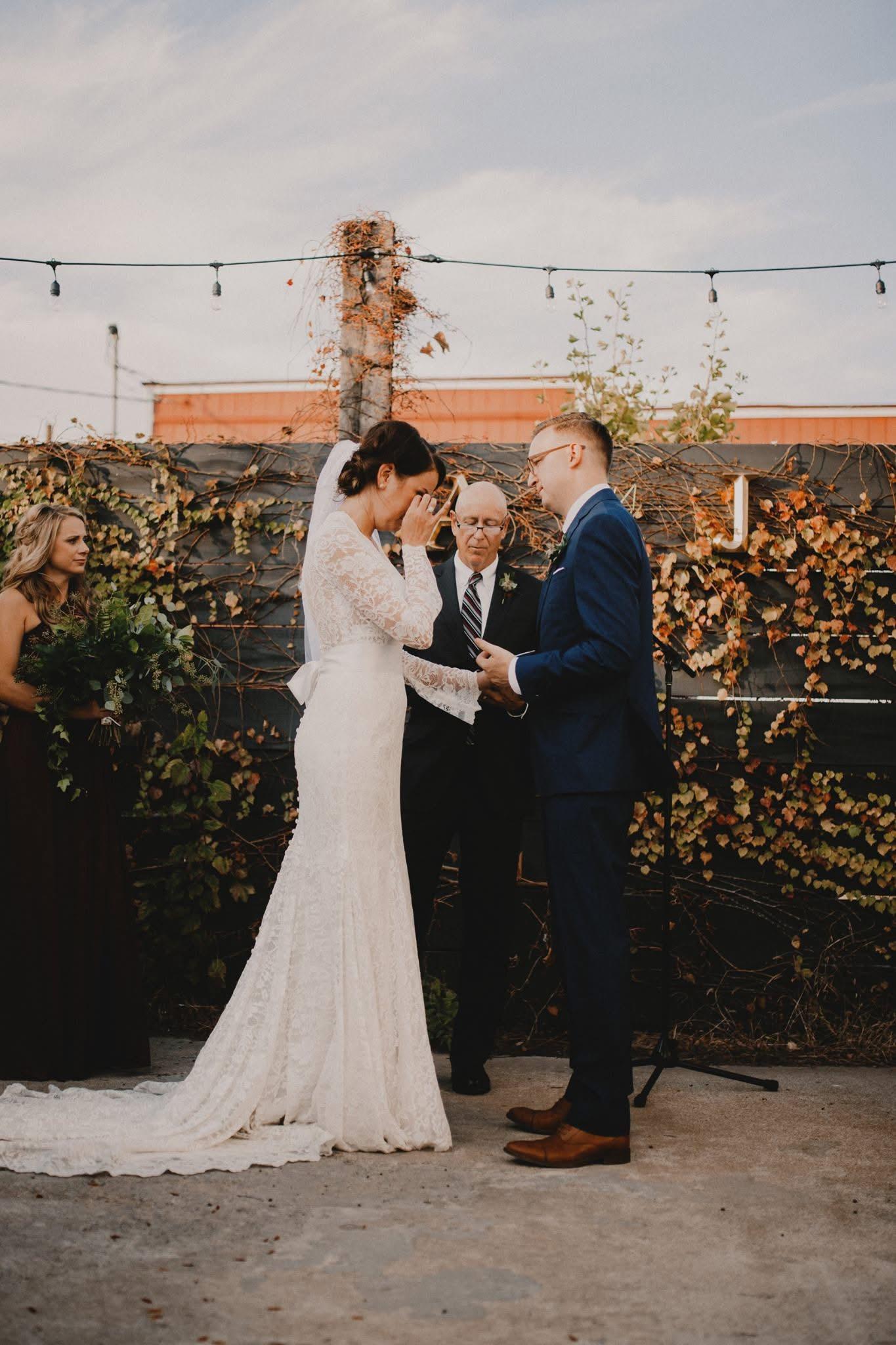 Mike officiated our wedding a…