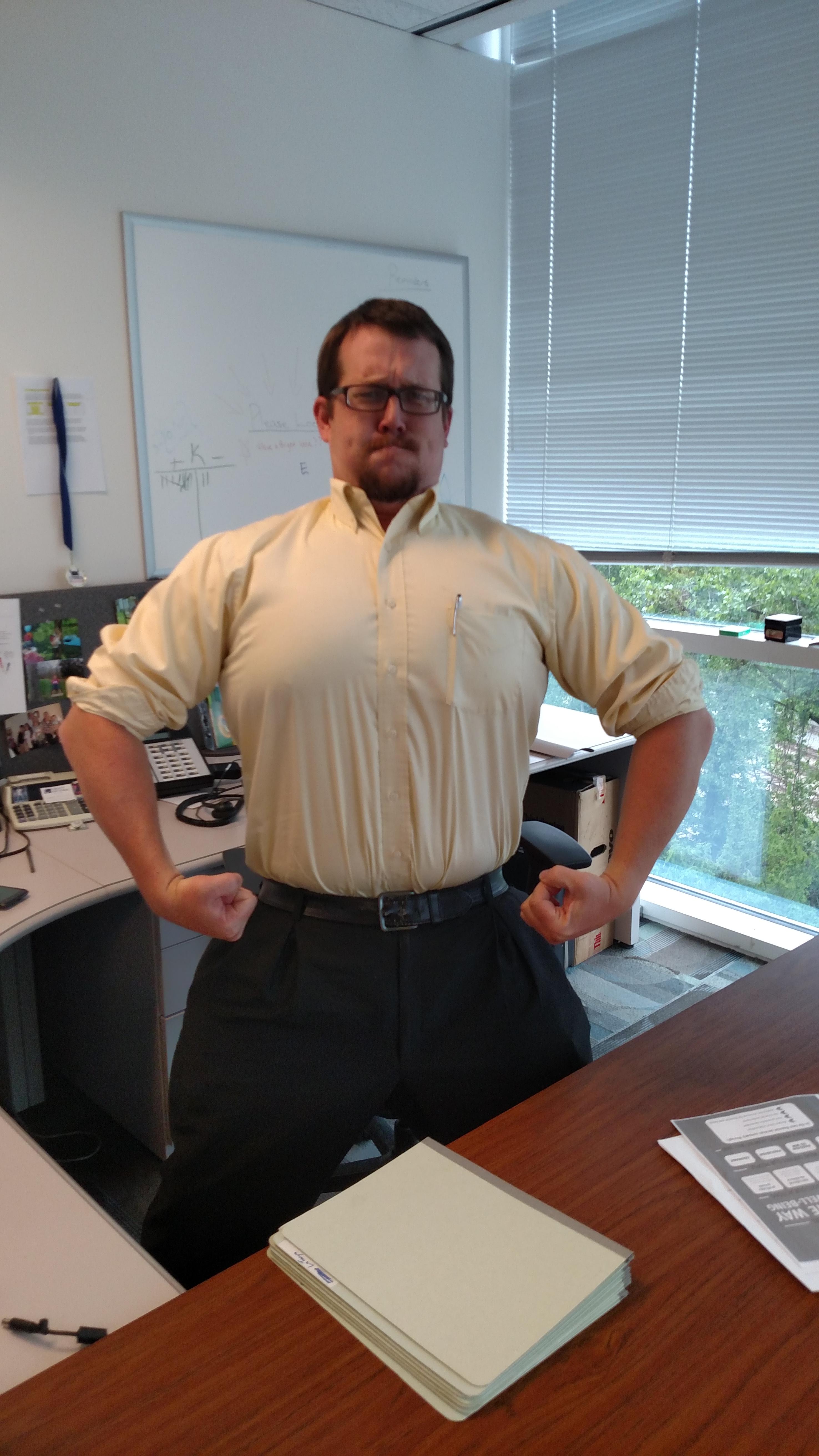 A photo of Joe being himself …