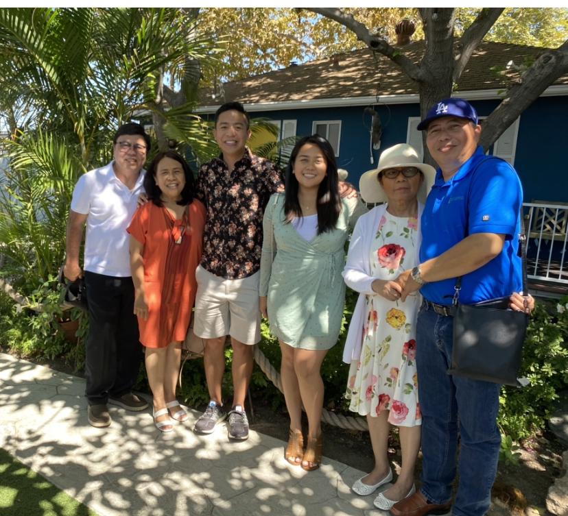 family get together after Ann…