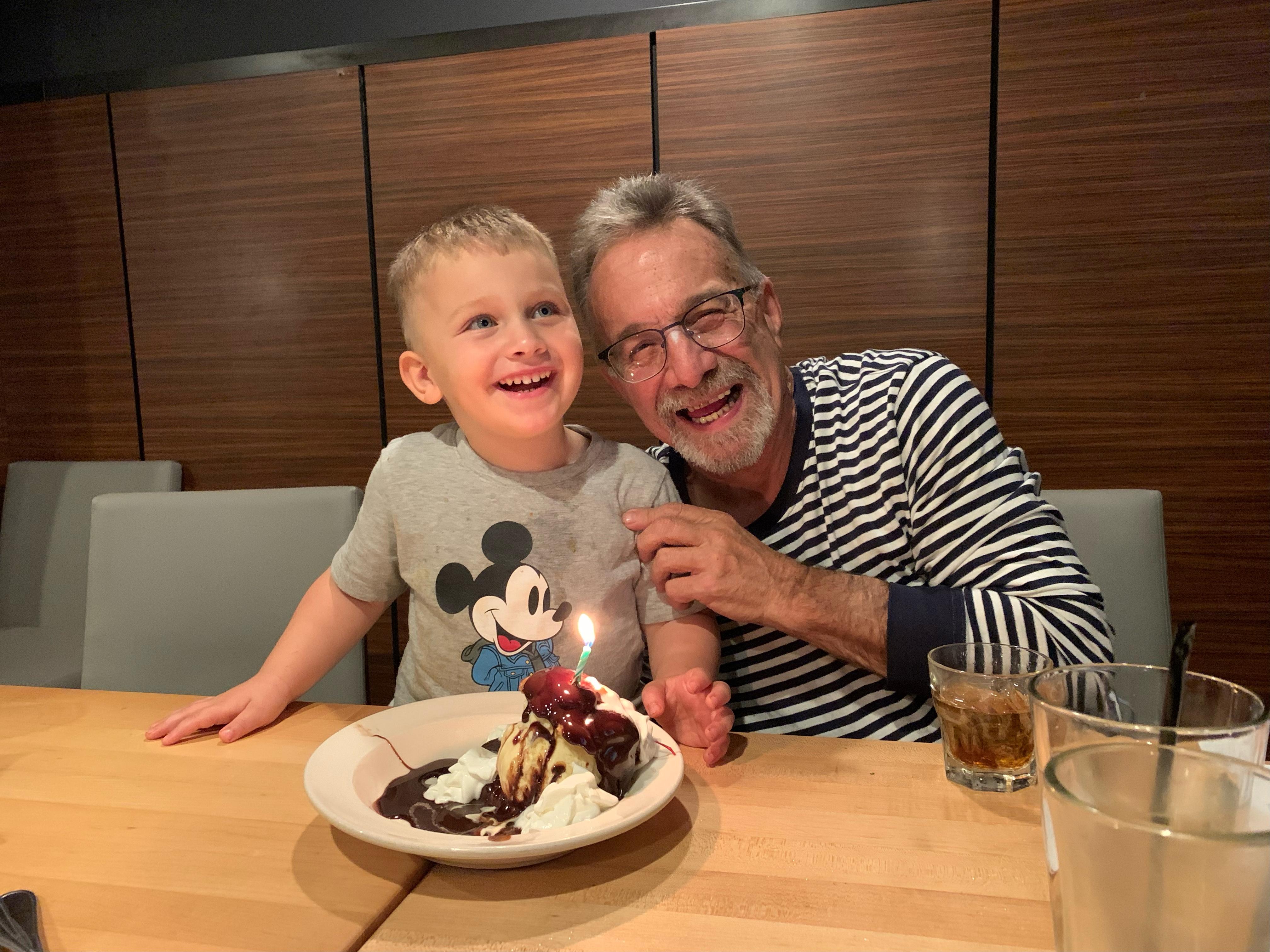 Dad’s 71st birthday with his …