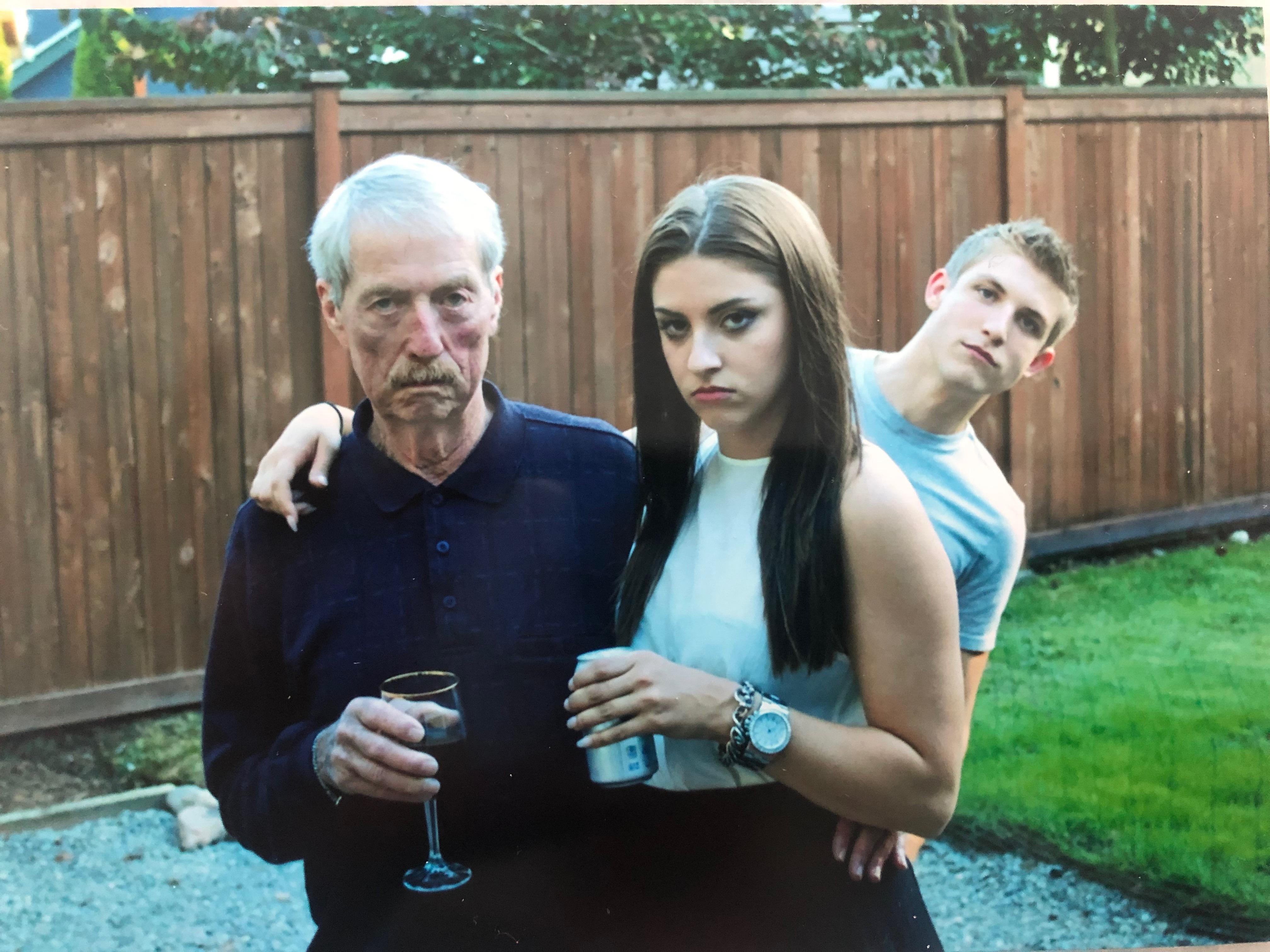 David and his grand daughter …