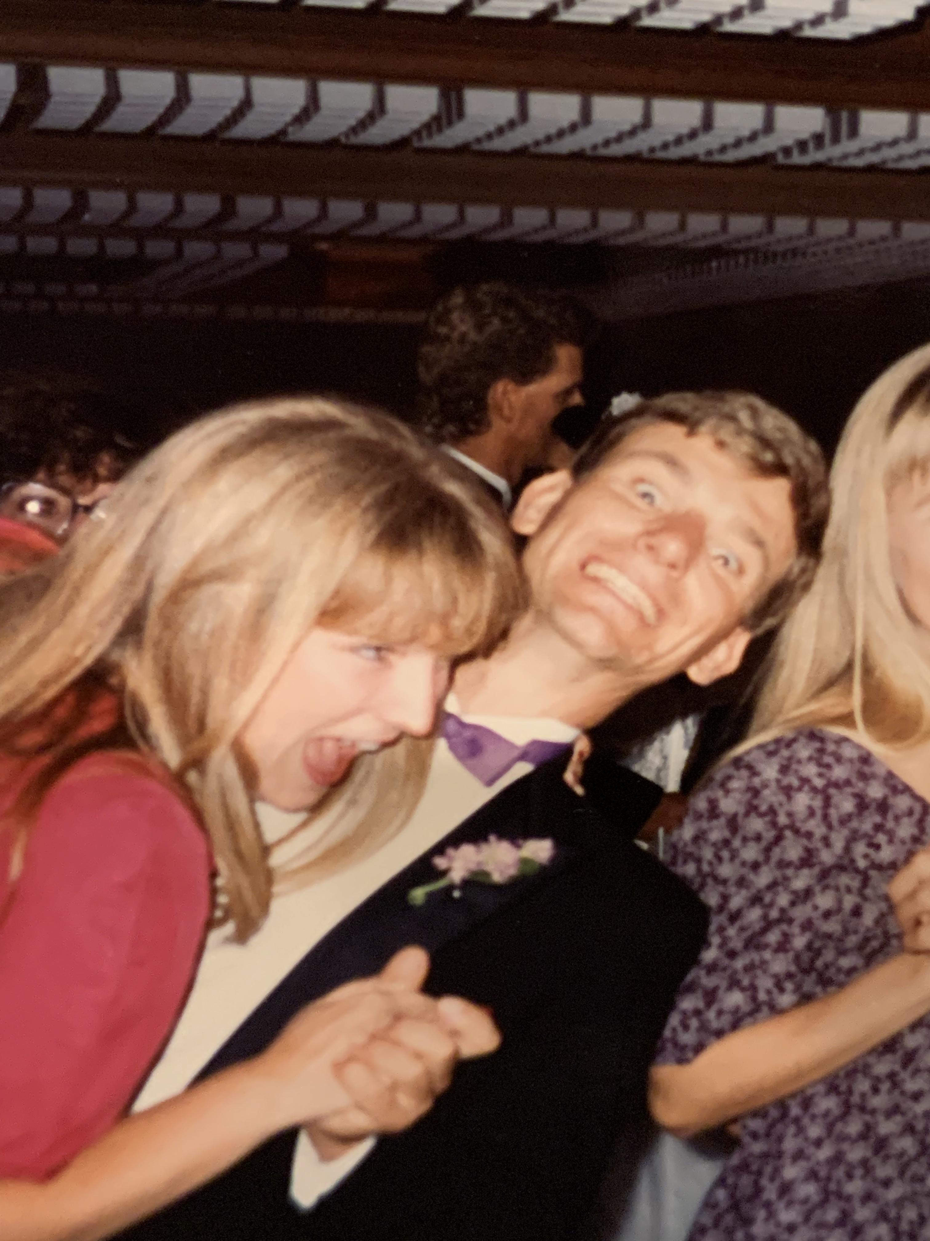 Chris (and Carrie) old school…