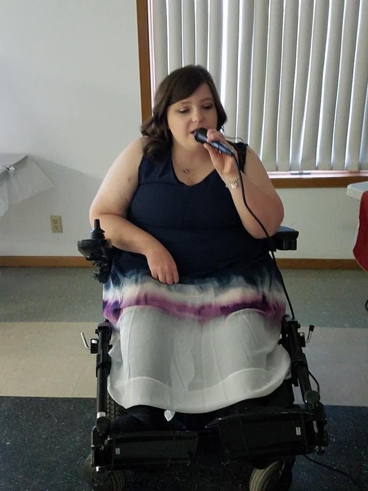 Kim Singing at Grandma Paulet…