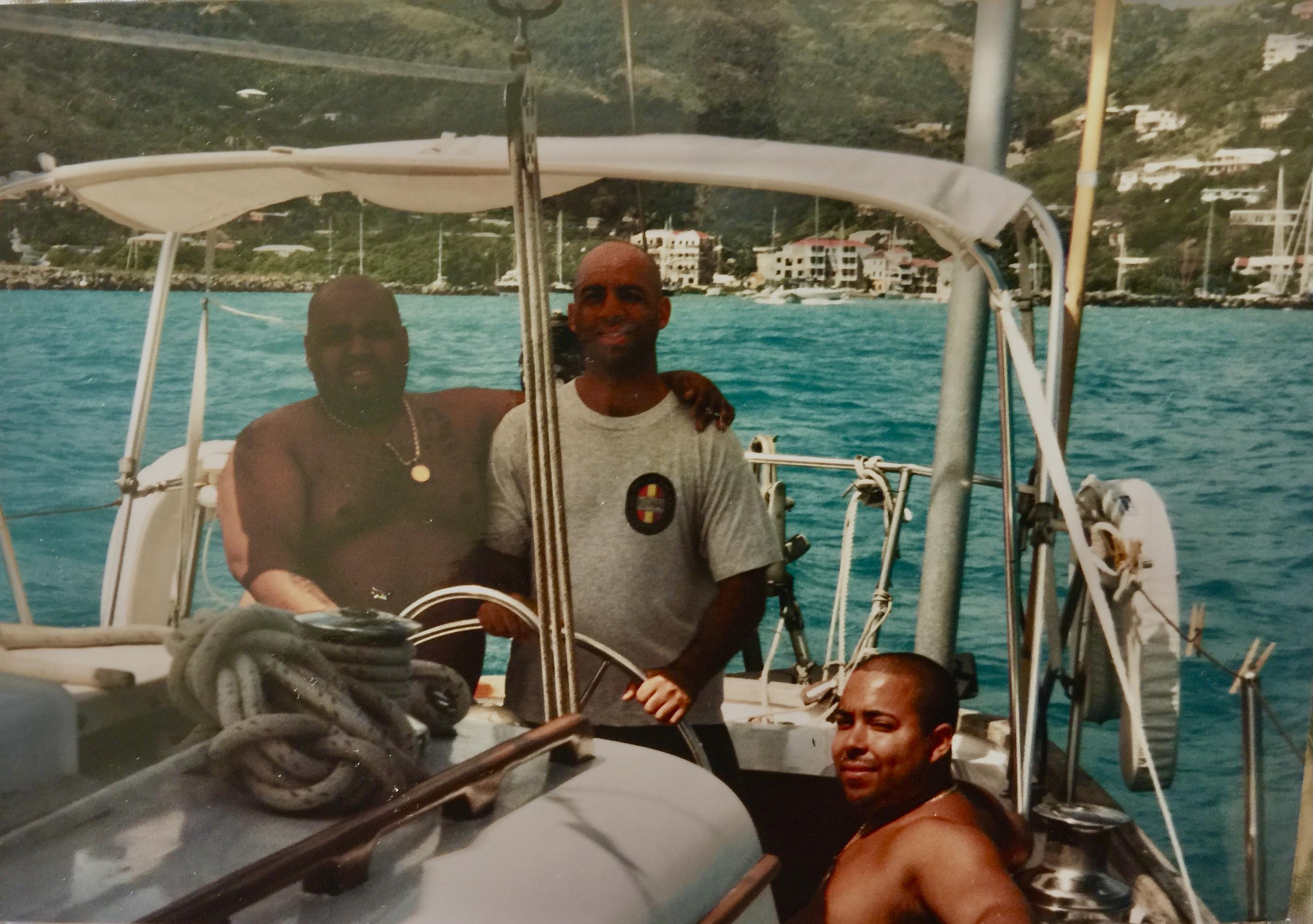 My 3 sons Earl Mark and Karl …