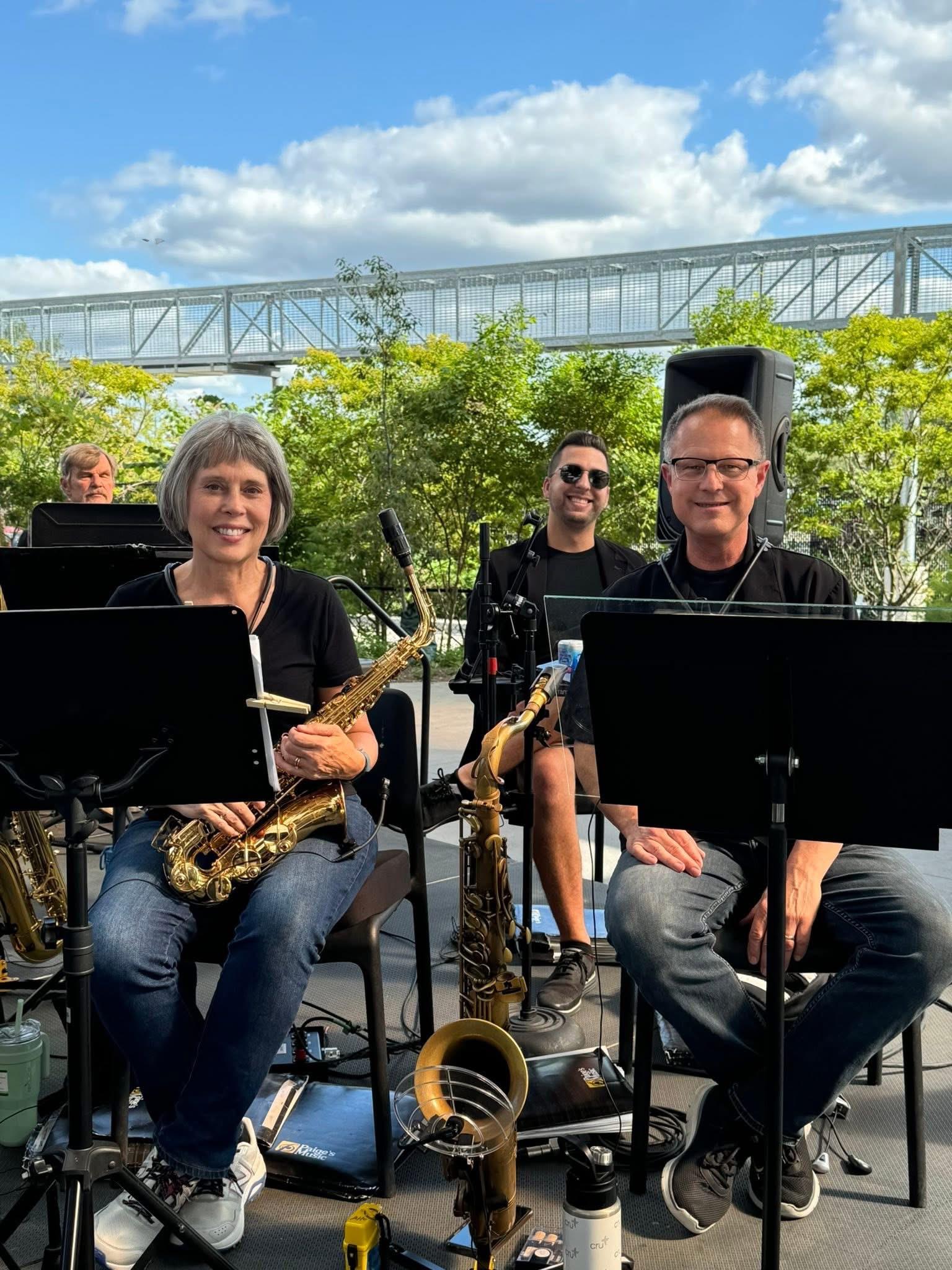 Playing jazz at the zoo
