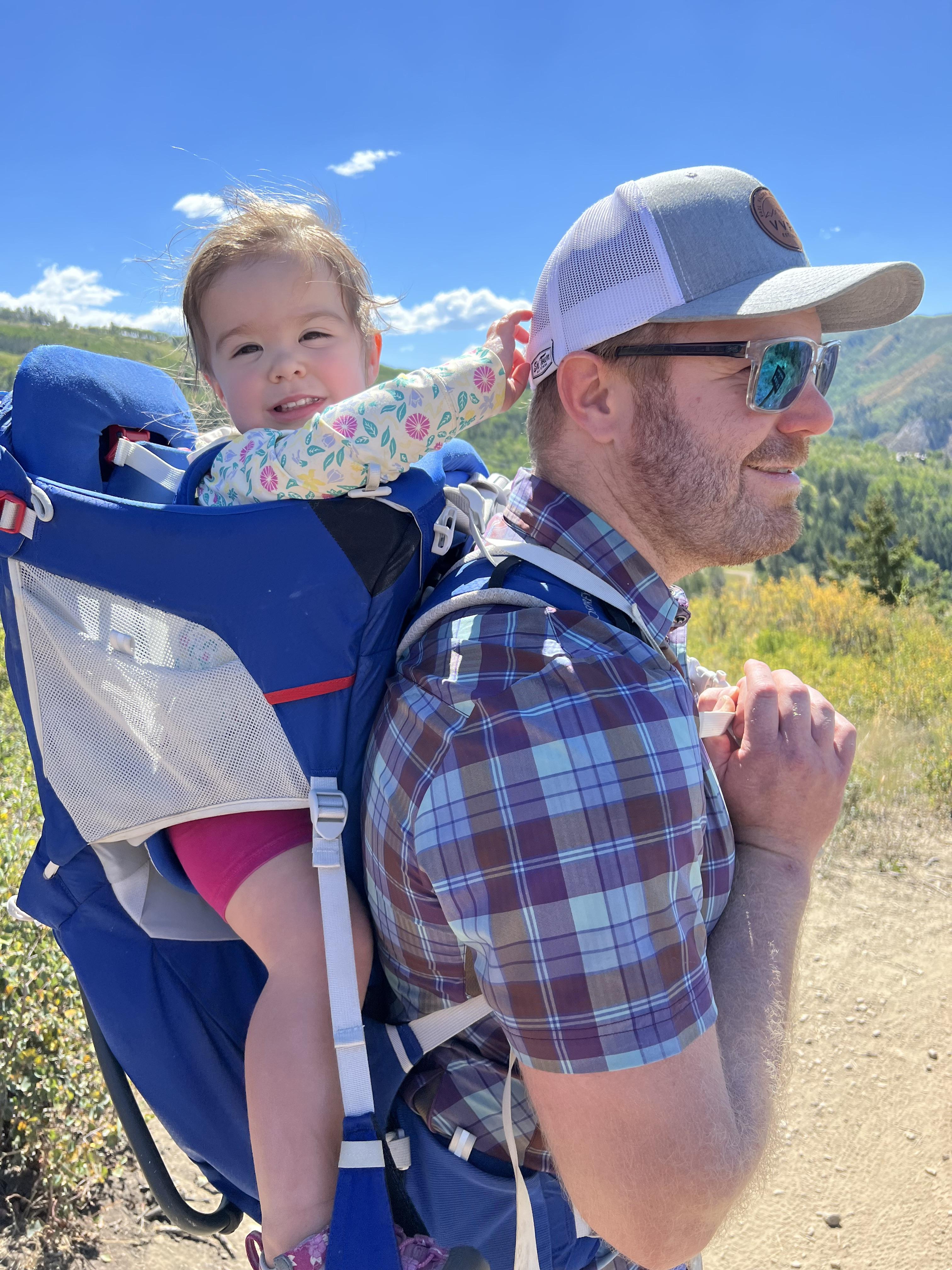 Pax adored her dad 🩵
