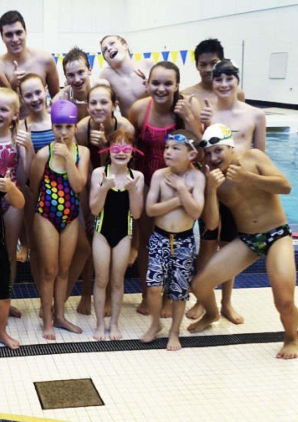 Saline swimming