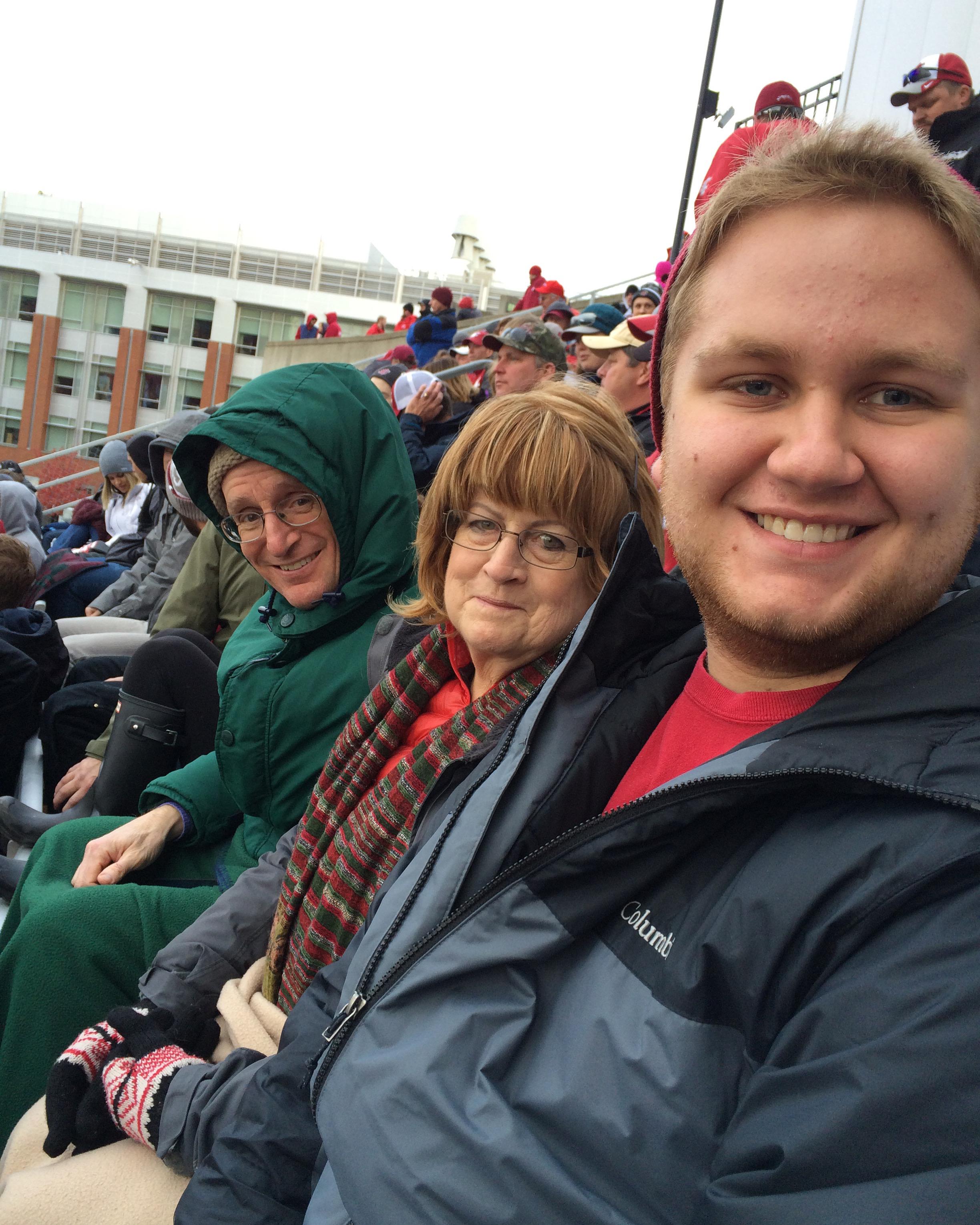 At a WSU Football game