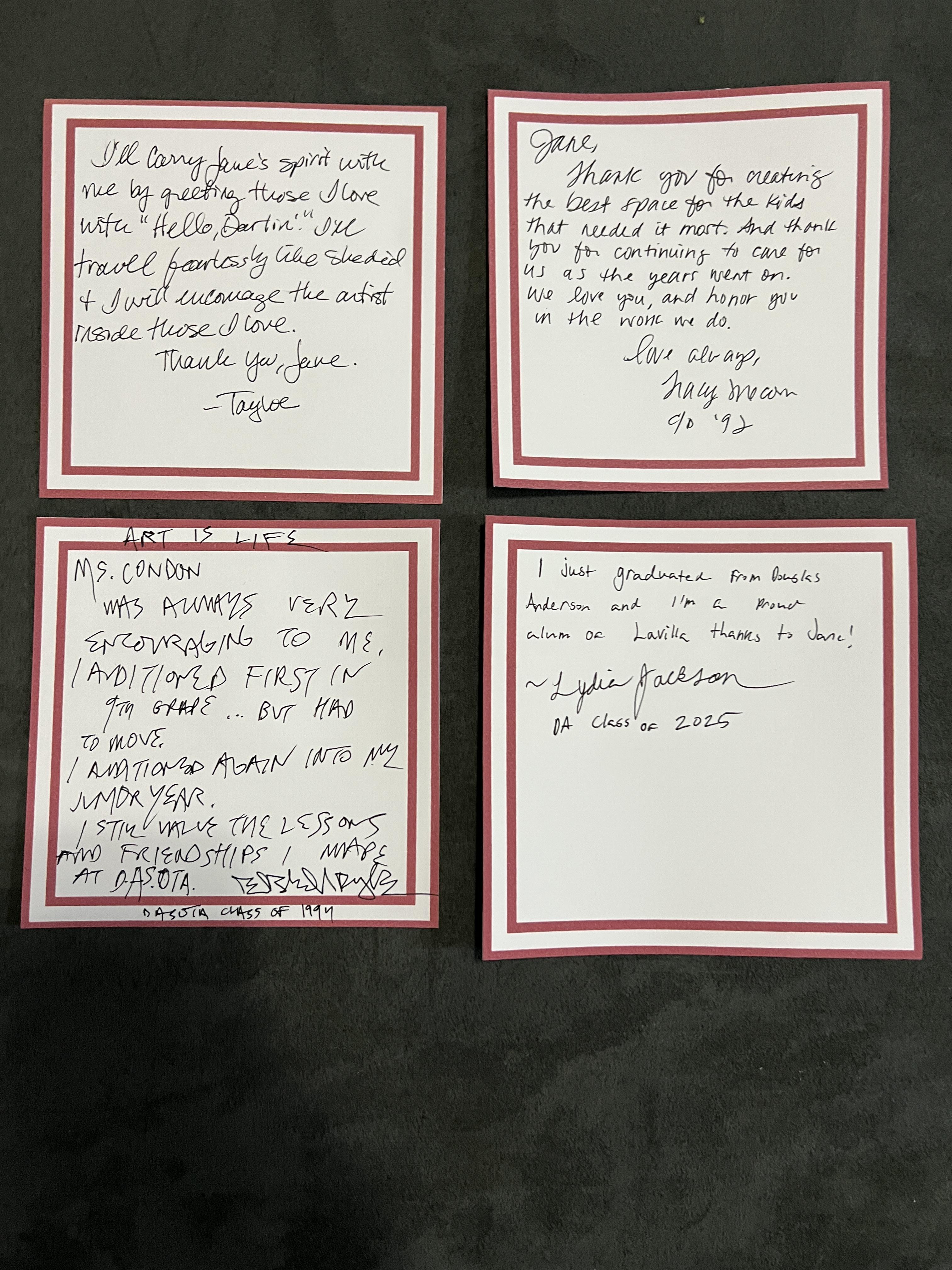 Reflections from Jane's Celeb…