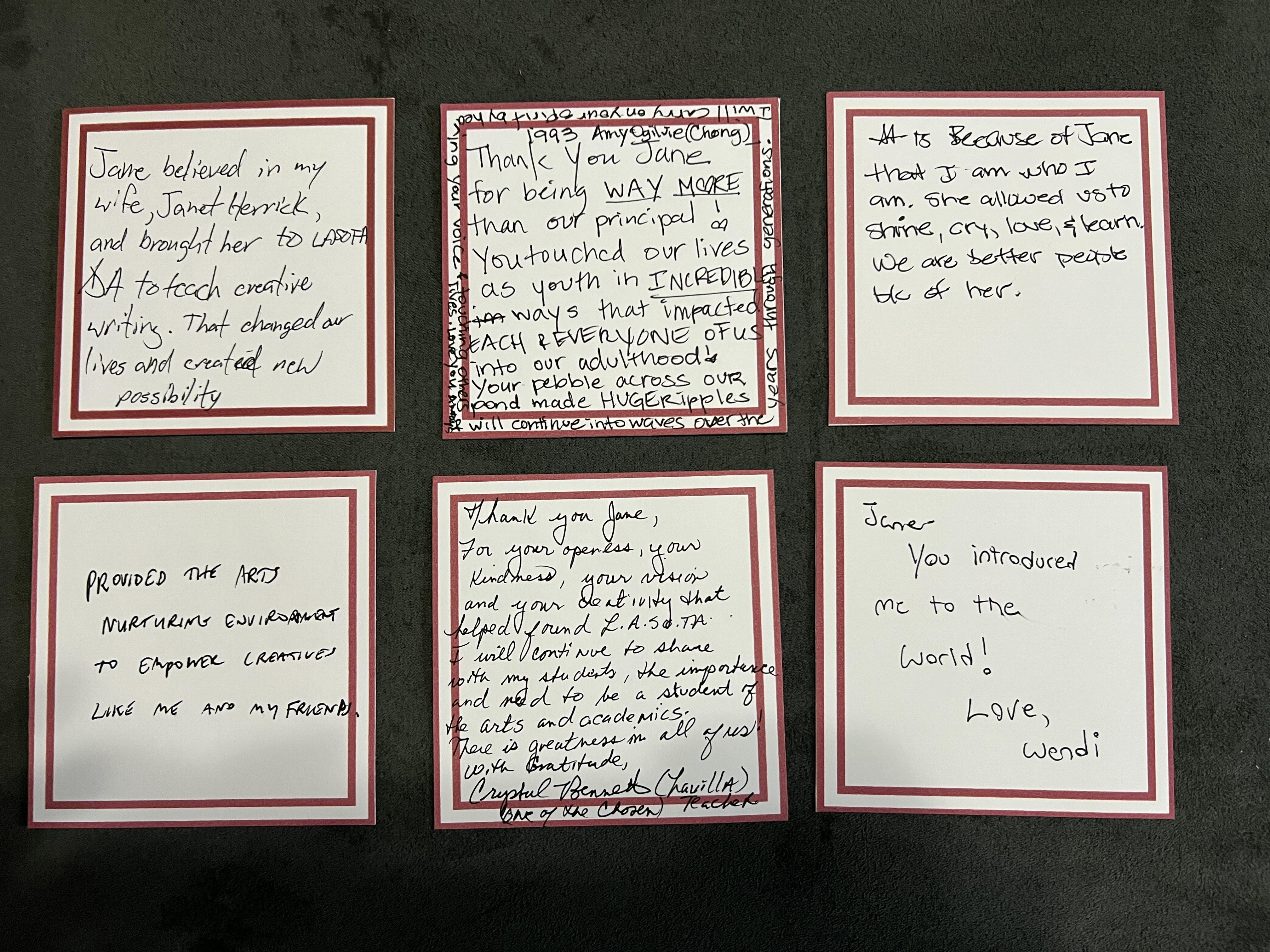 Reflections from Jane's Celeb…